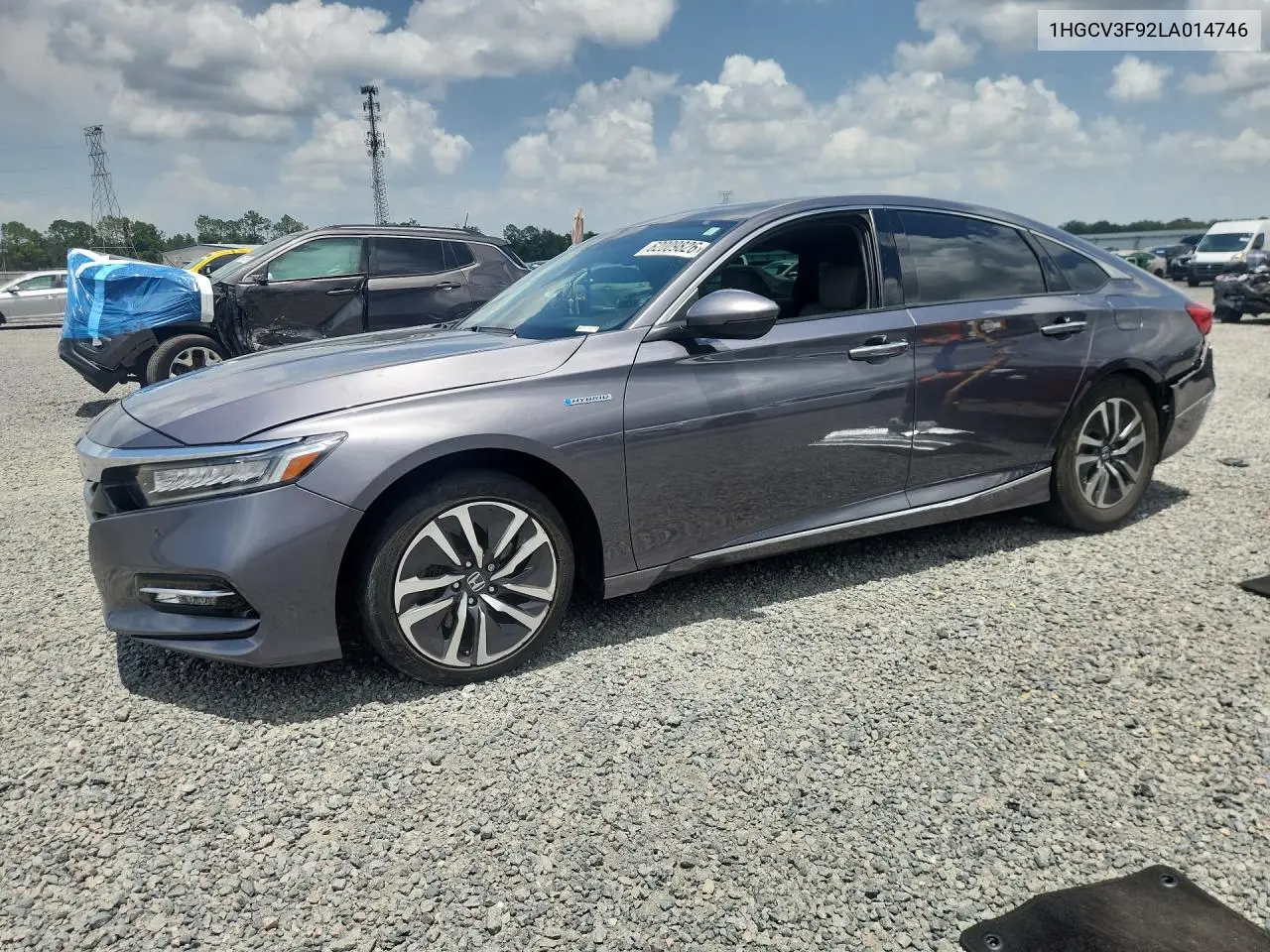 1HGCV3F92LA014746 2020 Honda Accord Touring Hybrid
