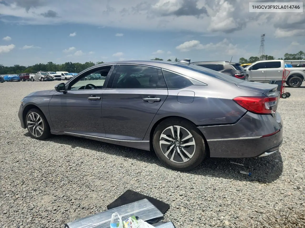 1HGCV3F92LA014746 2020 Honda Accord Touring Hybrid