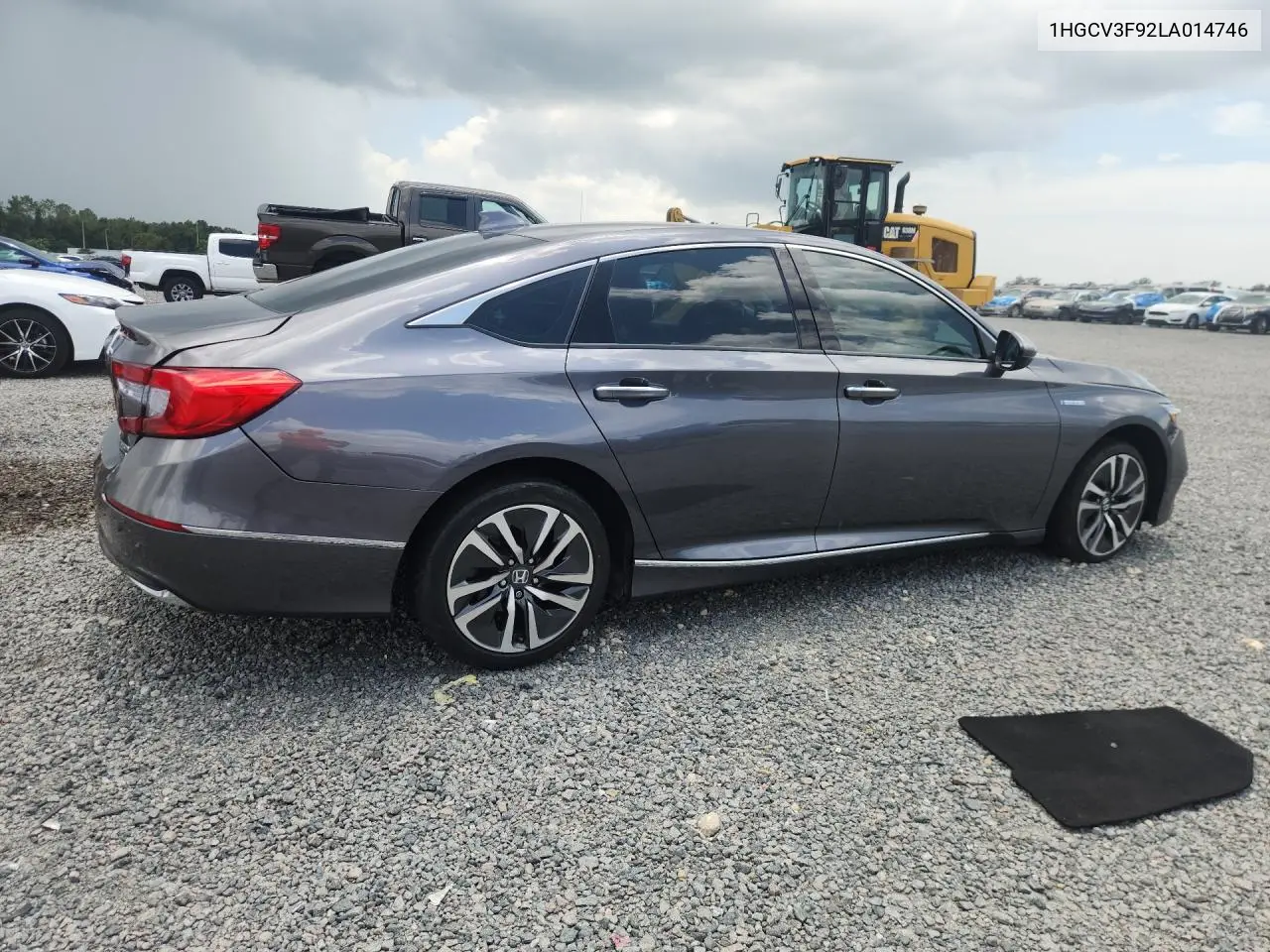 1HGCV3F92LA014746 2020 Honda Accord Touring Hybrid
