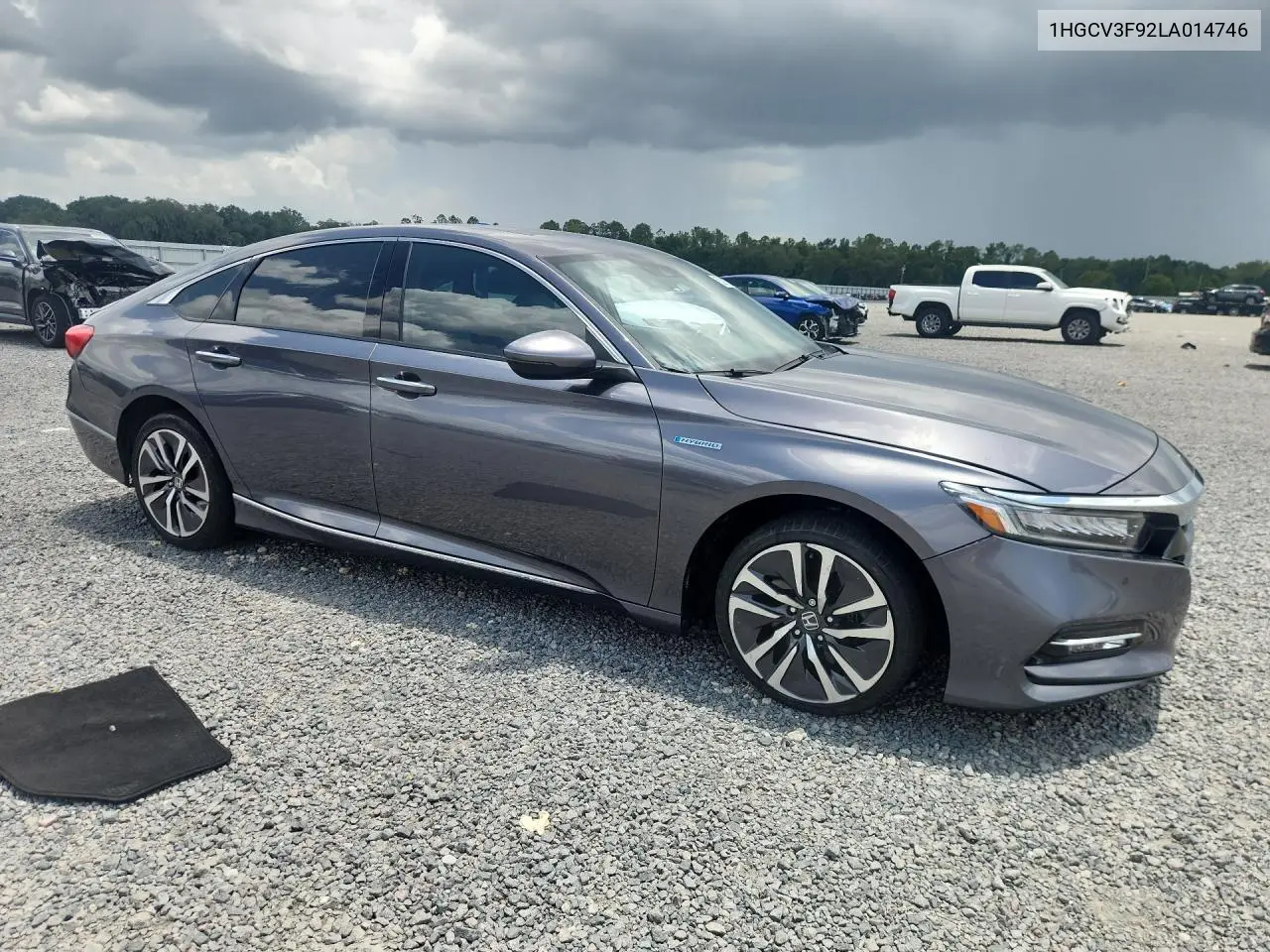 1HGCV3F92LA014746 2020 Honda Accord Touring Hybrid