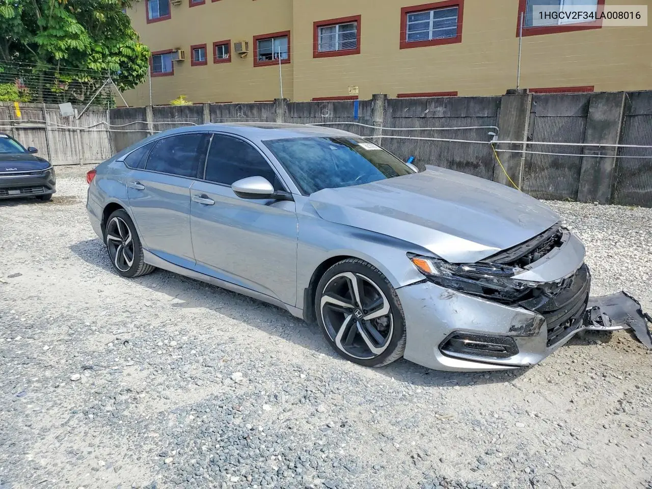 2020 Honda Accord Sport VIN: 1HGCV2F34LA008016 Lot: 62109276