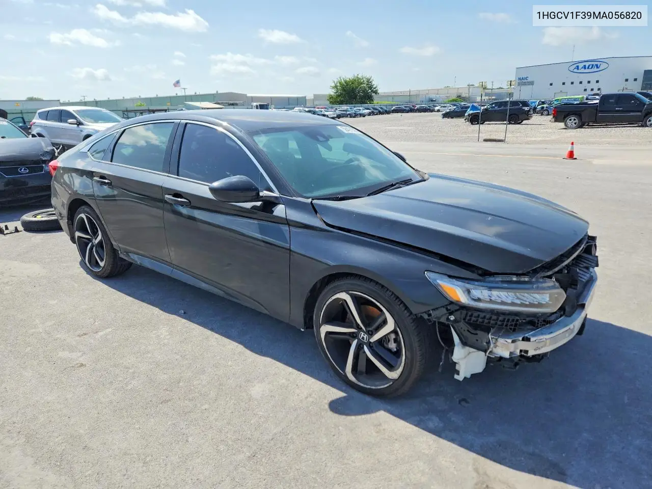 1HGCV1F39MA056820 2021 Honda Accord Sport