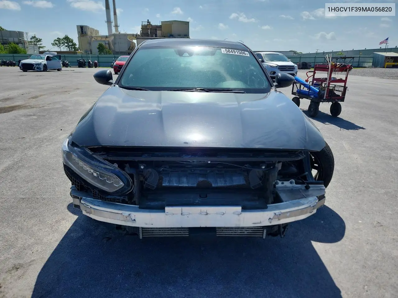 1HGCV1F39MA056820 2021 Honda Accord Sport