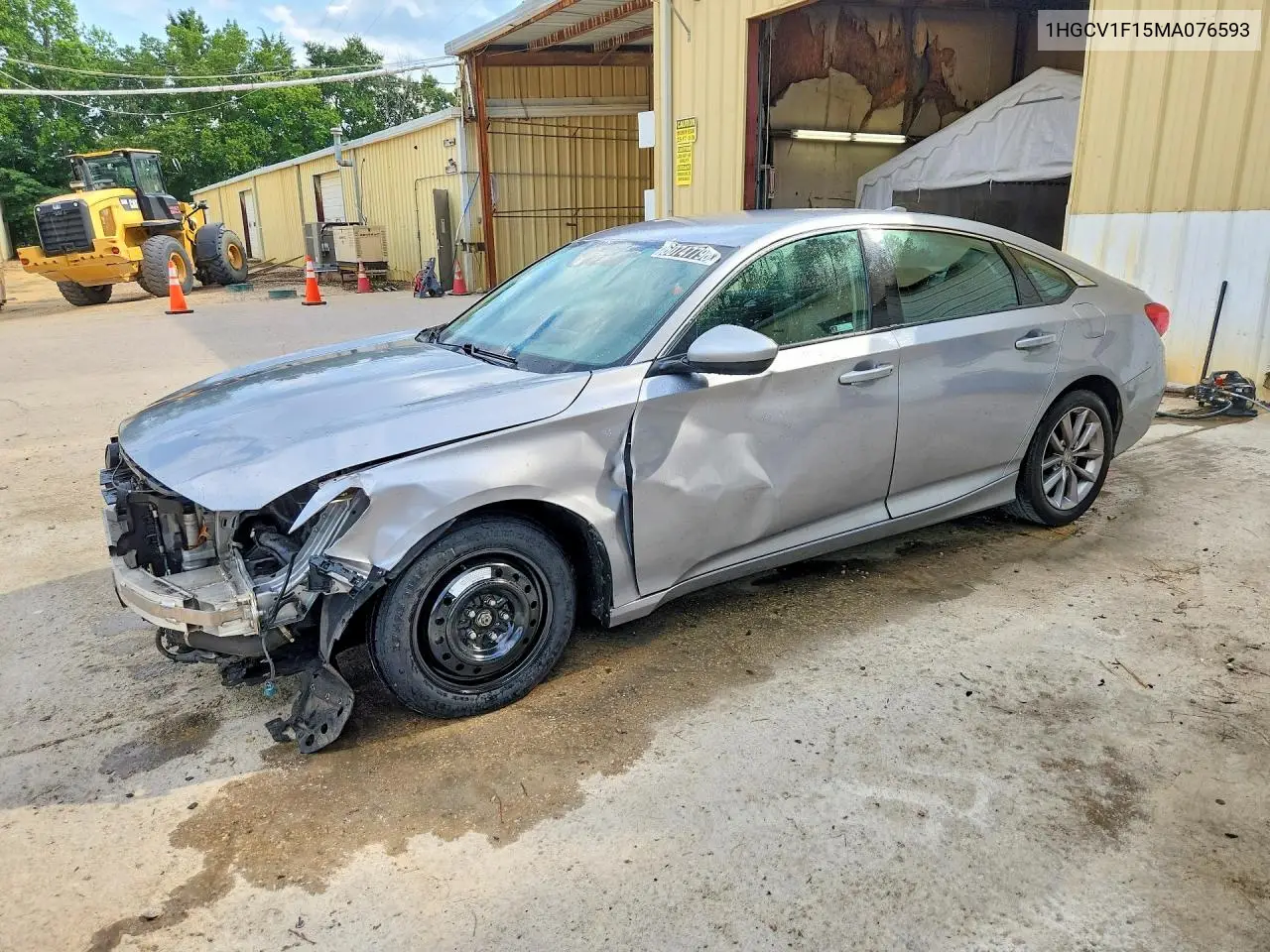 2021 Honda Accord Lx VIN: 1HGCV1F15MA076593 Lot: 60747796