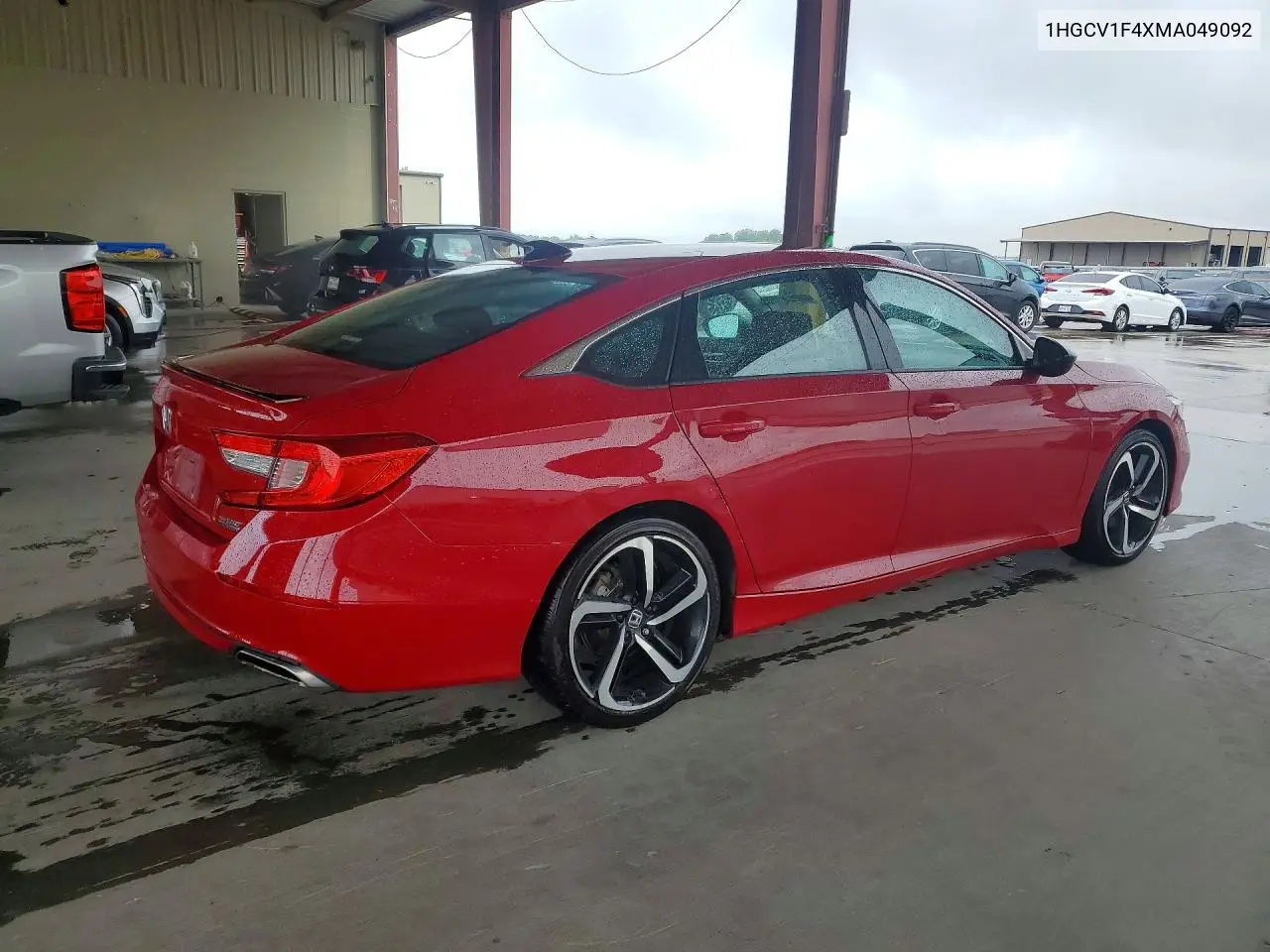 2021 Honda Accord Sport Se VIN: 1HGCV1F4XMA049092 Lot: 60802276