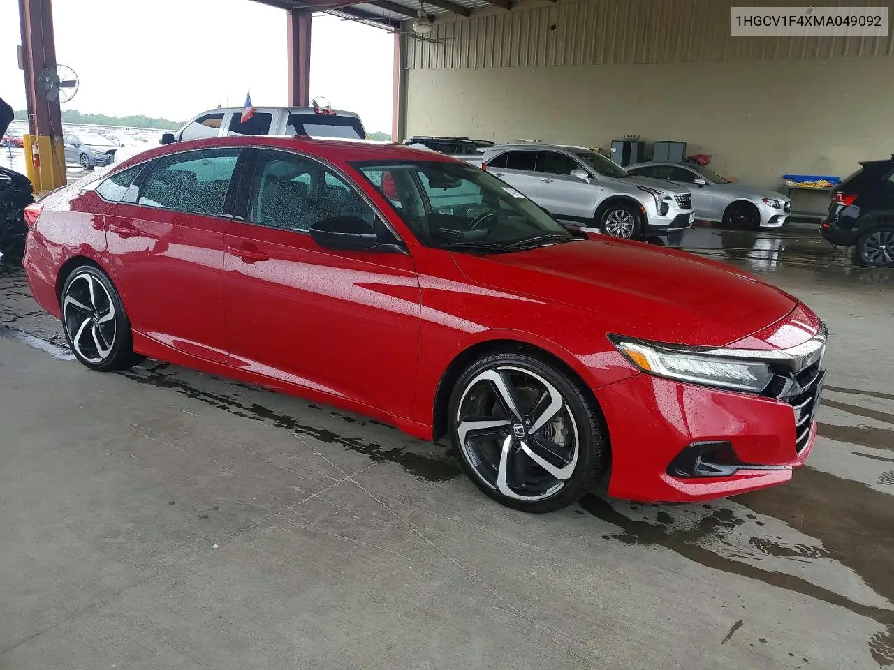2021 Honda Accord Sport Se VIN: 1HGCV1F4XMA049092 Lot: 60802276