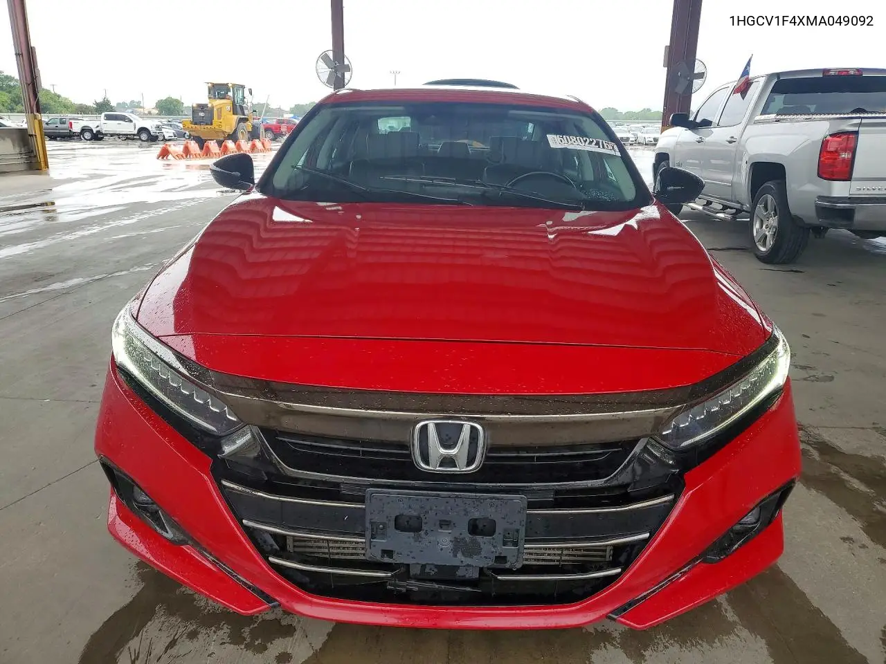 2021 Honda Accord Sport Se VIN: 1HGCV1F4XMA049092 Lot: 60802276