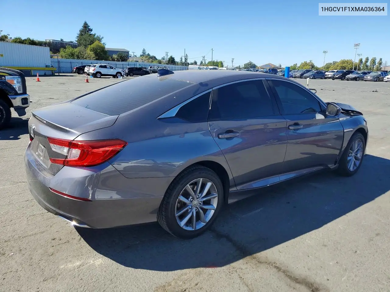2021 Honda Accord Lx VIN: 1HGCV1F1XMA036364 Lot: 61581676