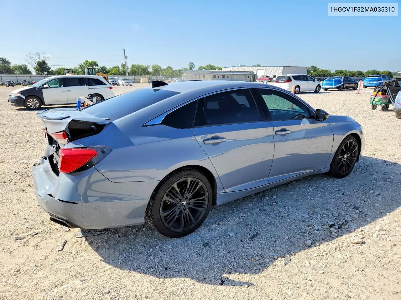 2021 Honda Accord Sport VIN: 1HGCV1F32MA035310 Lot: 61980236