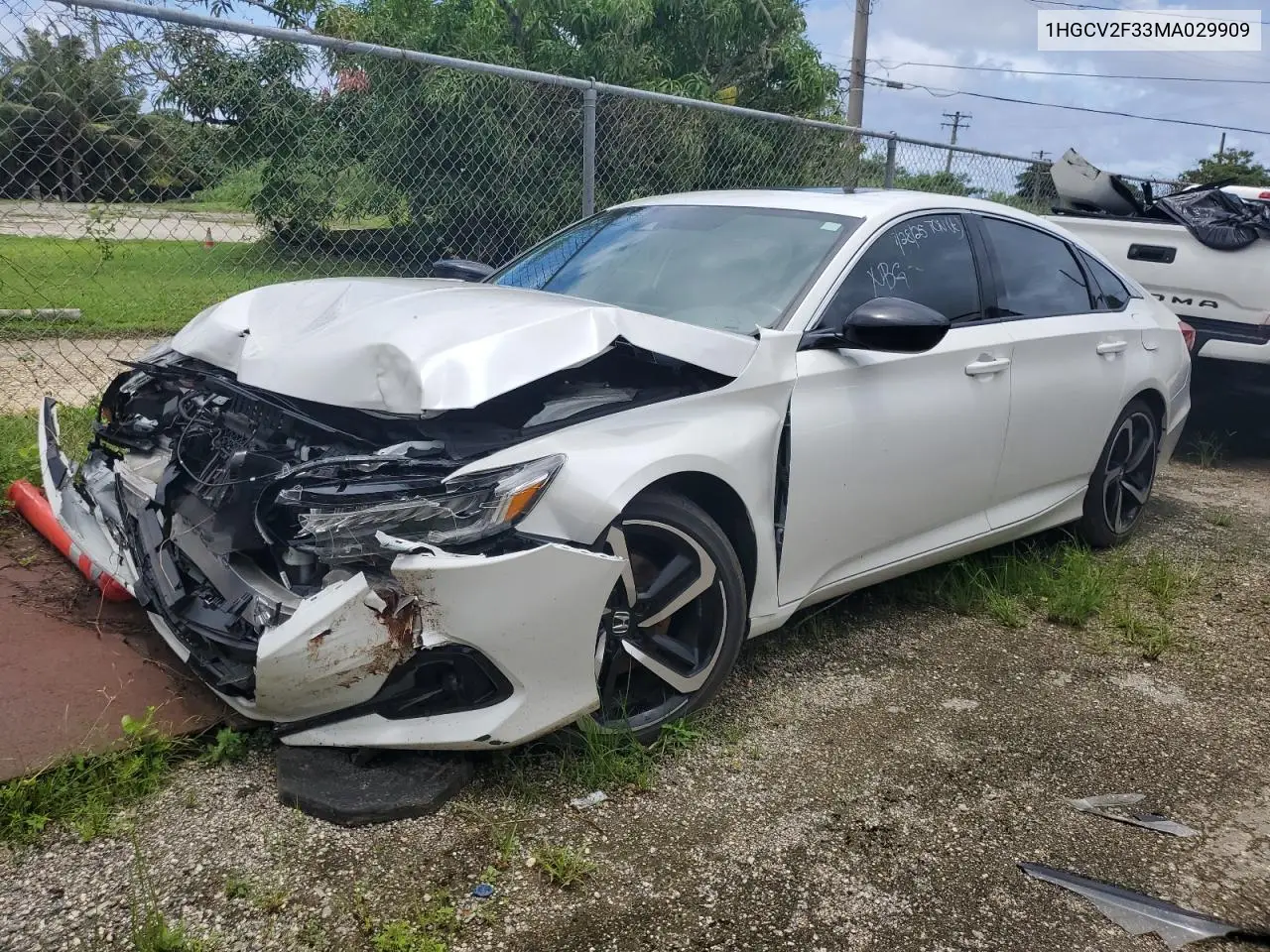 1HGCV2F33MA029909 2021 Honda Accord Sport