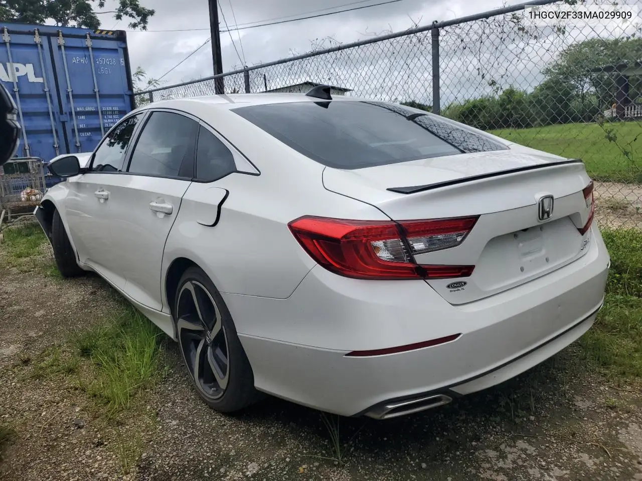 1HGCV2F33MA029909 2021 Honda Accord Sport