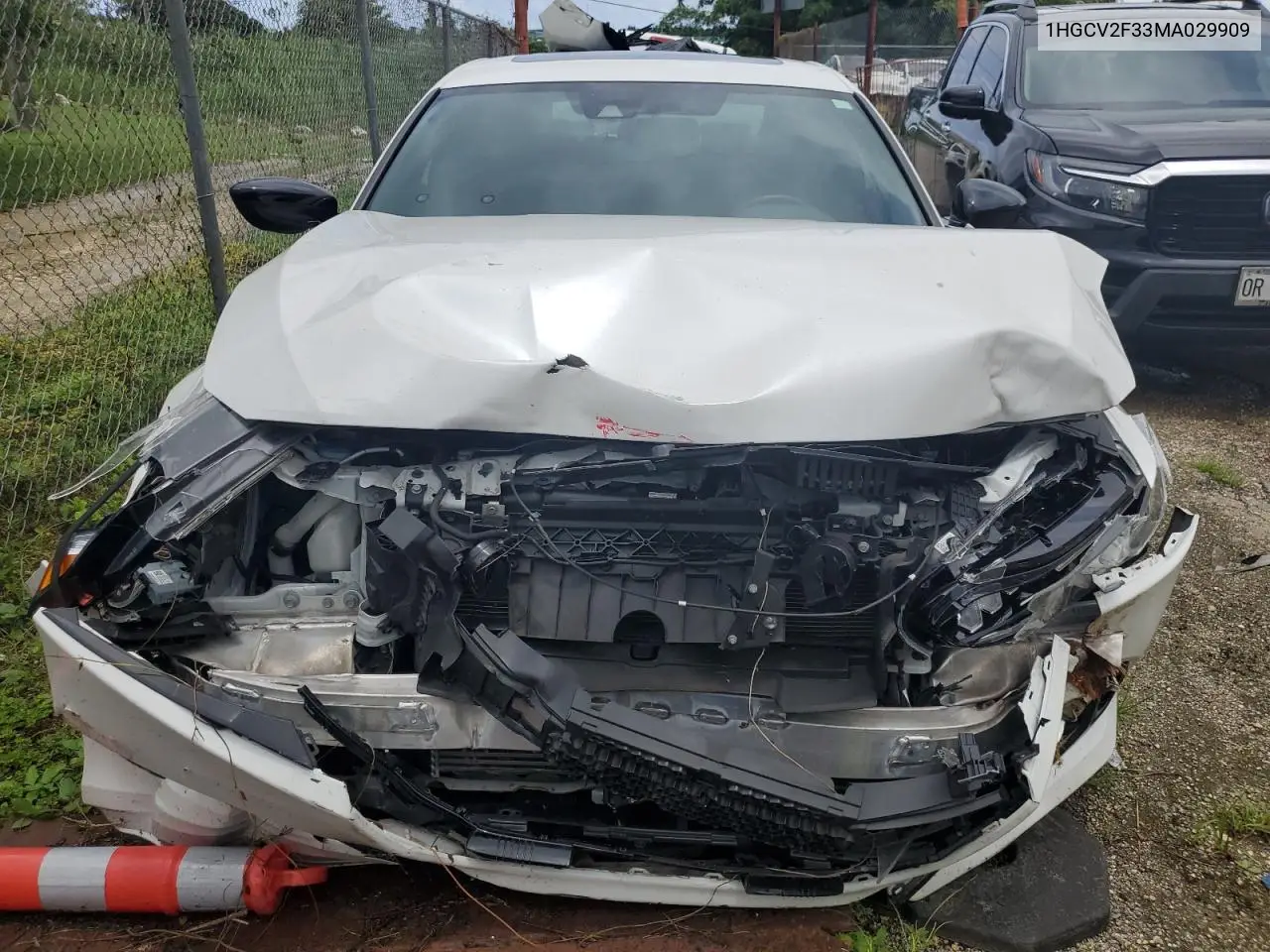 1HGCV2F33MA029909 2021 Honda Accord Sport