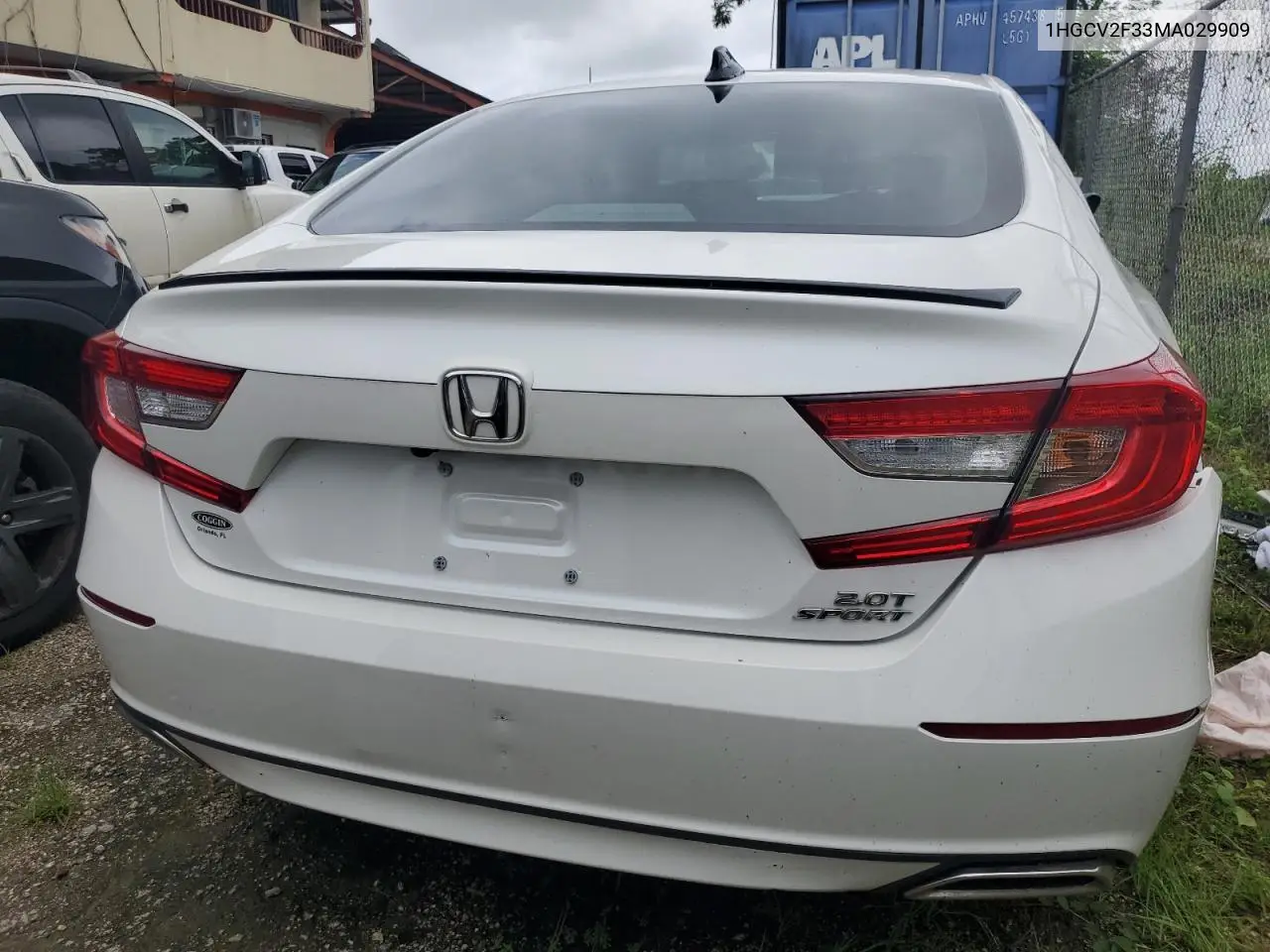 1HGCV2F33MA029909 2021 Honda Accord Sport