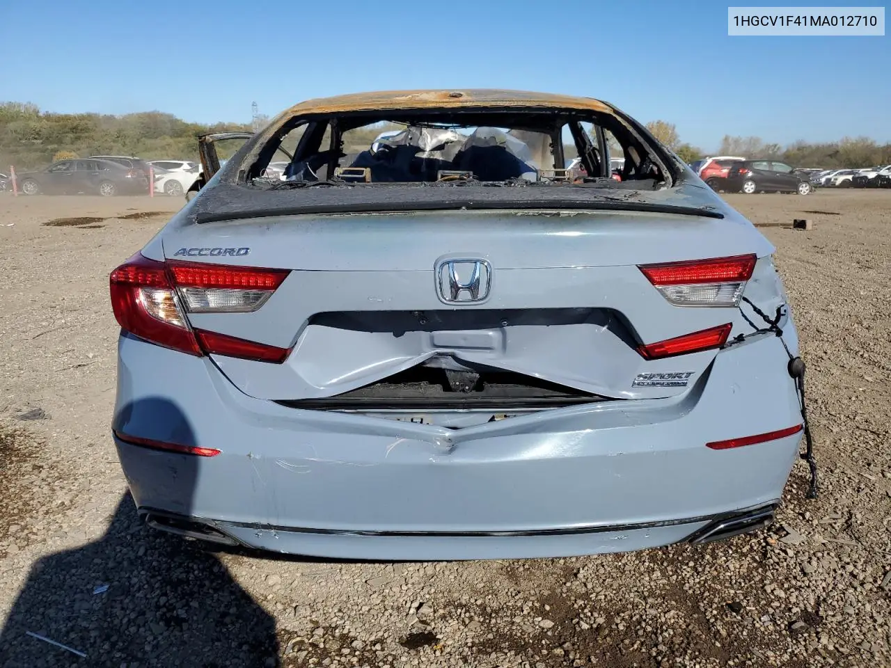 1HGCV1F41MA012710 2021 Honda Accord Sport Se