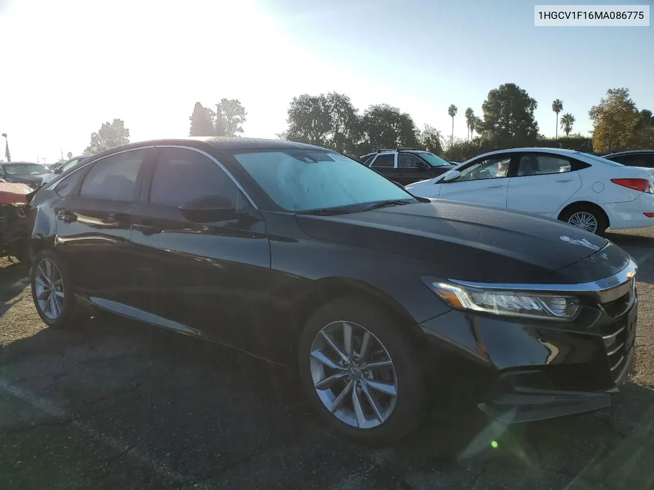1HGCV1F16MA086775 2021 Honda Accord Lx