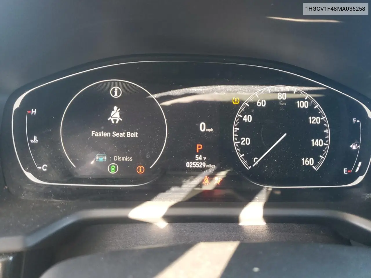 1HGCV1F48MA036258 2021 Honda Accord Sport Se