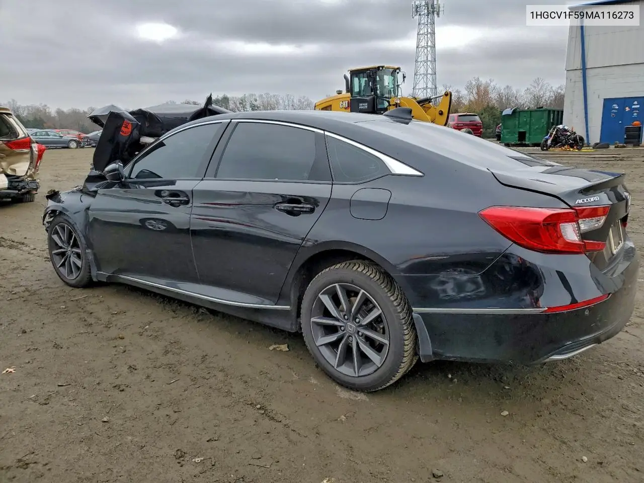 1HGCV1F59MA116273 2021 Honda Accord Exl