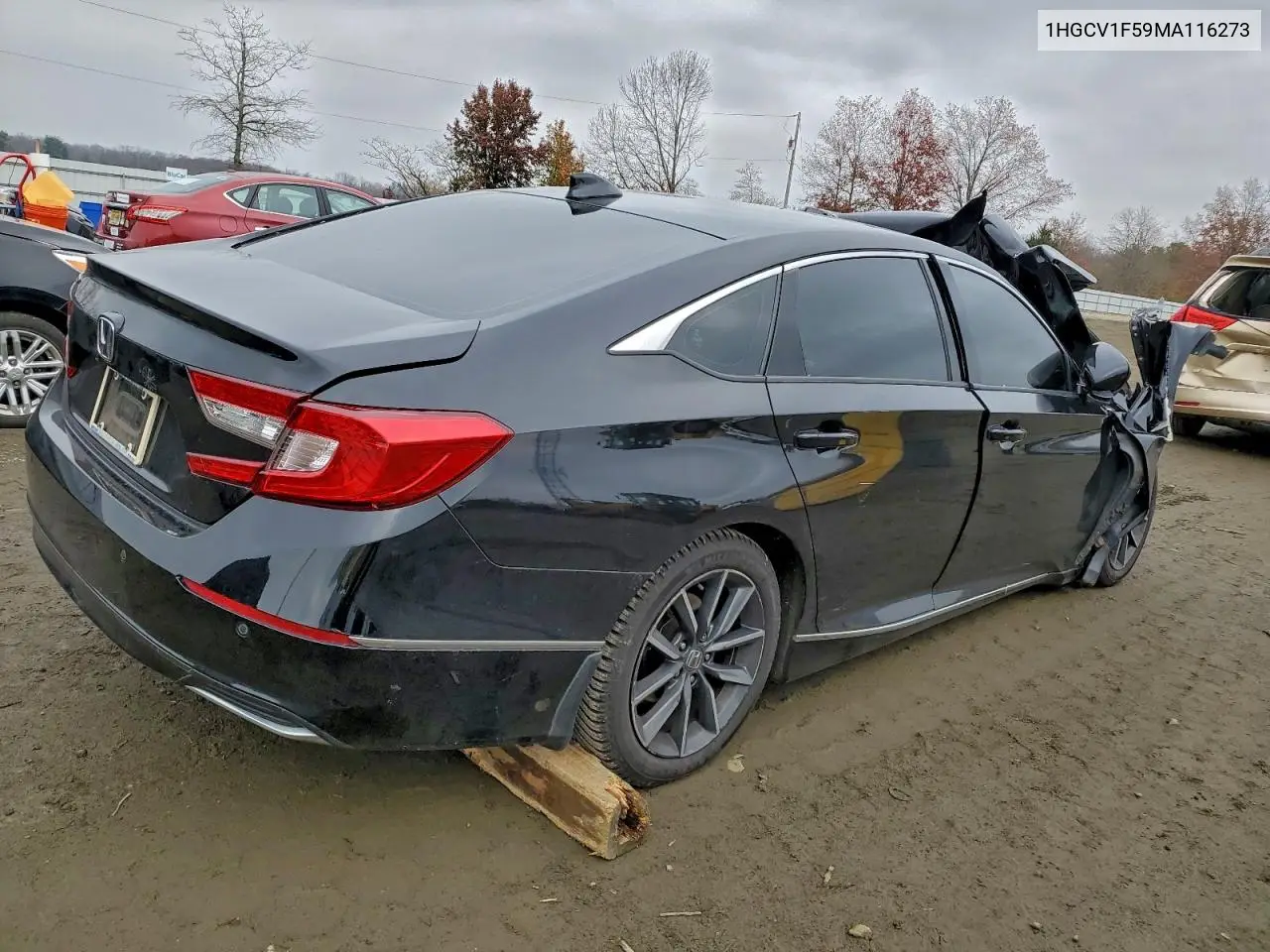 1HGCV1F59MA116273 2021 Honda Accord Exl