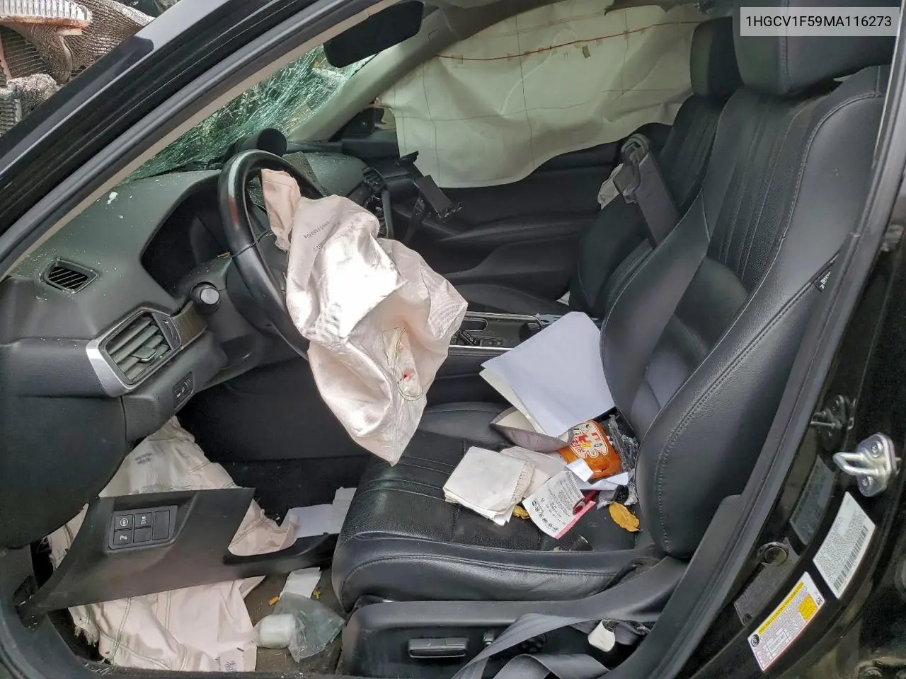1HGCV1F59MA116273 2021 Honda Accord Exl