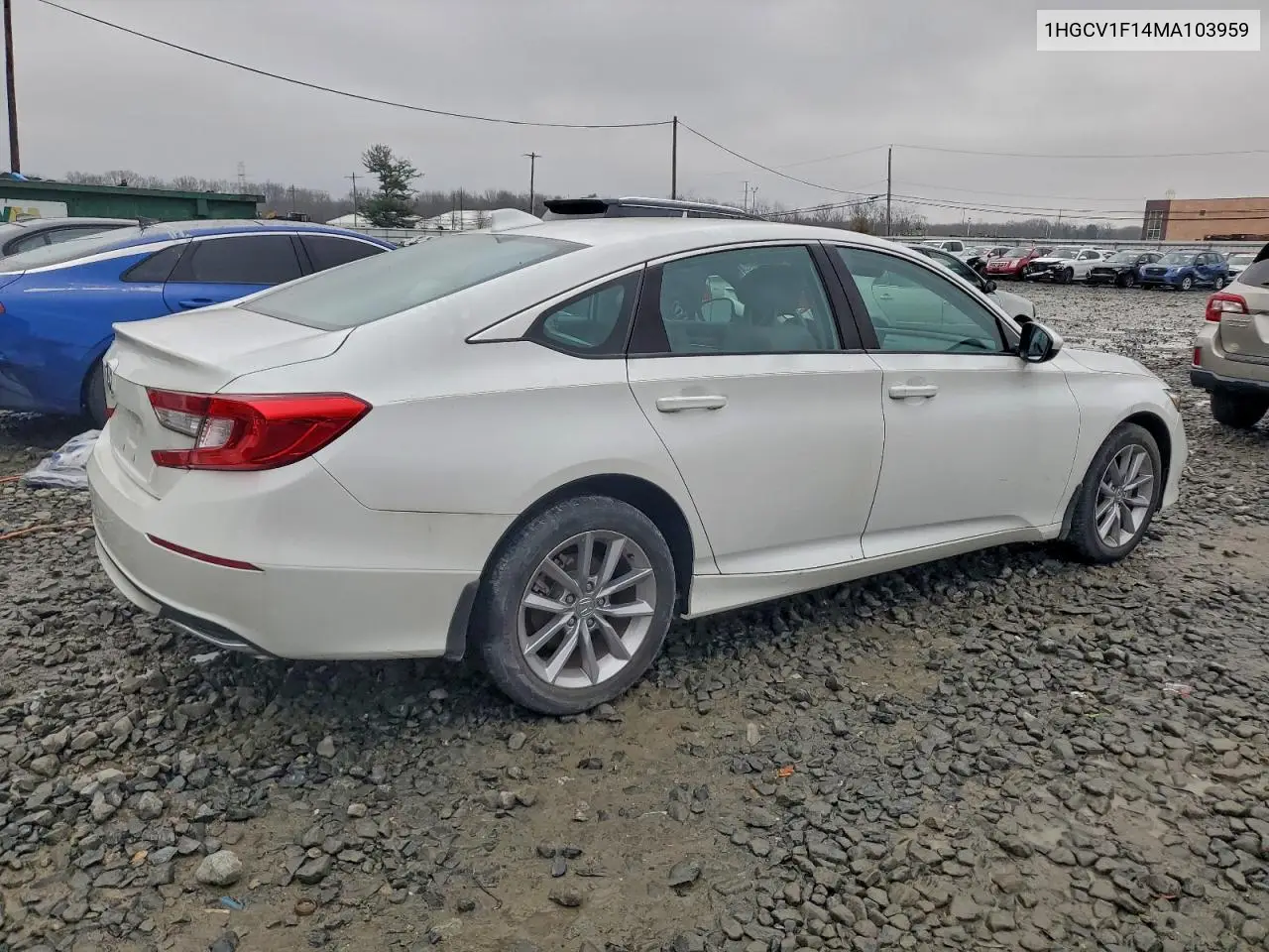 1HGCV1F14MA103959 2021 Honda Accord Lx