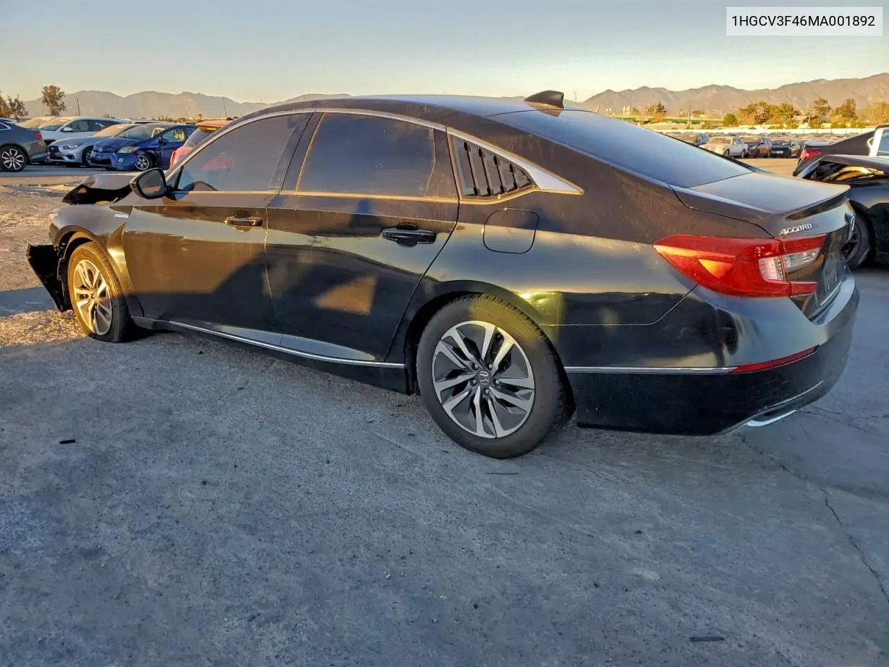 1HGCV3F46MA001892 2021 Honda Accord Hybrid Ex