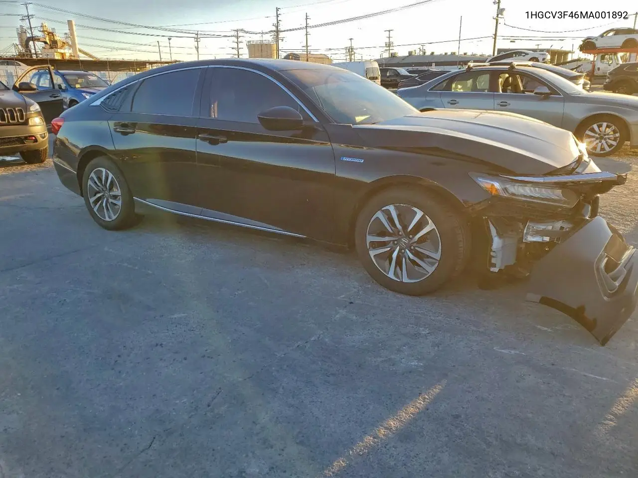 1HGCV3F46MA001892 2021 Honda Accord Hybrid Ex