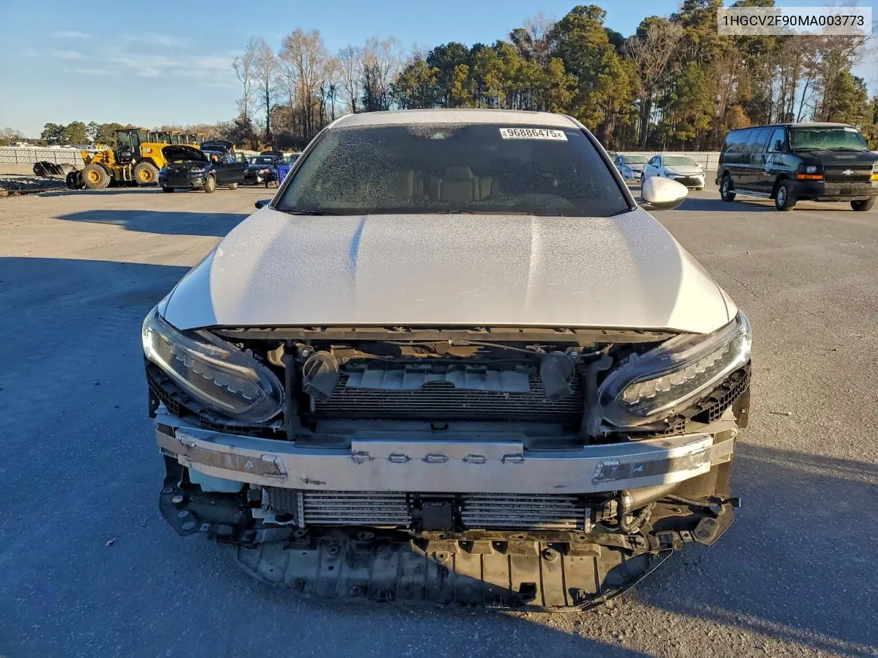 1HGCV2F90MA003773 2021 Honda Accord Touring