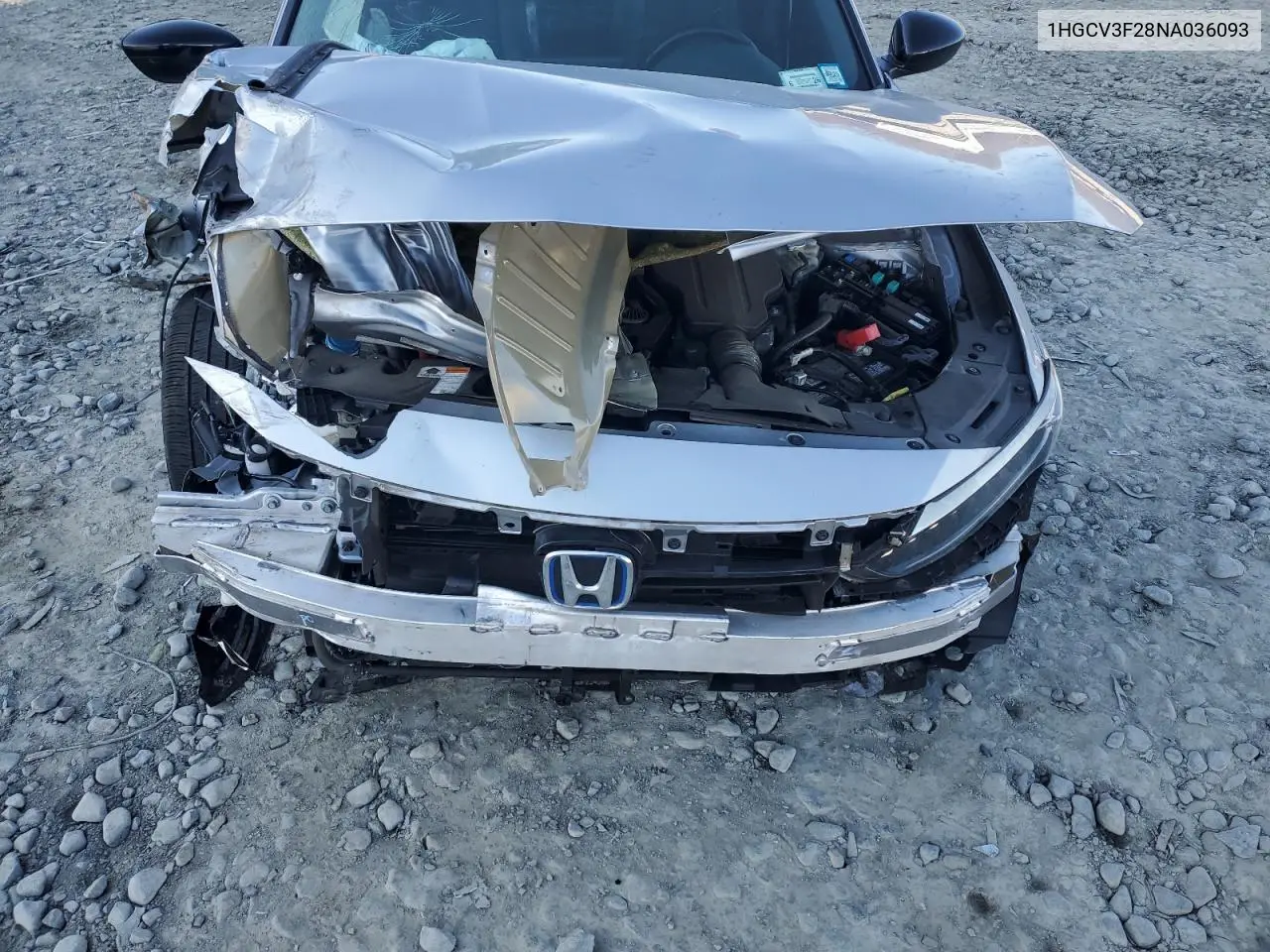 1HGCV3F28NA036093 2022 Honda Accord Hybrid Sport