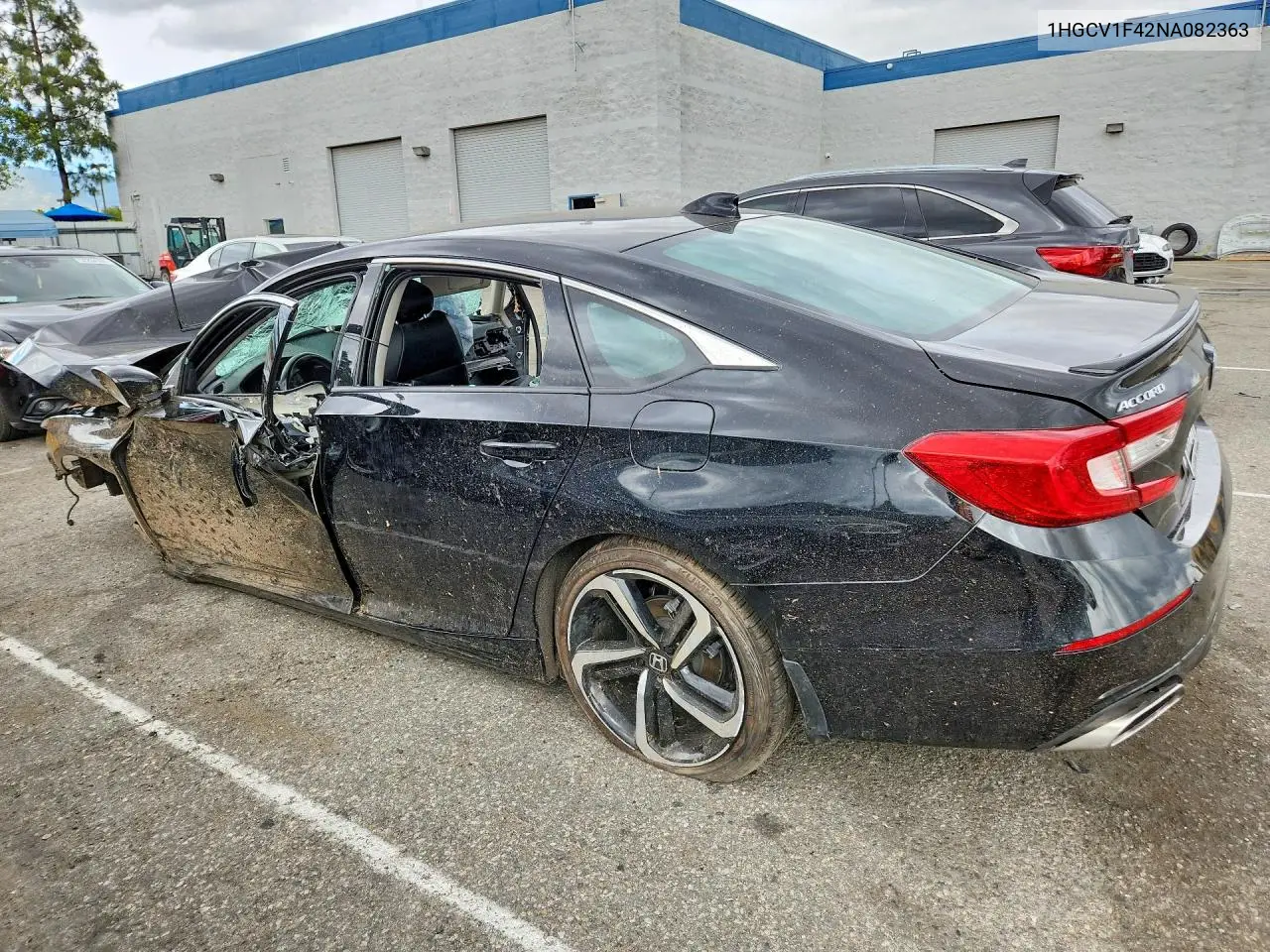 2022 Honda Accord Sport Se VIN: 1HGCV1F42NA082363 Lot: 52257676
