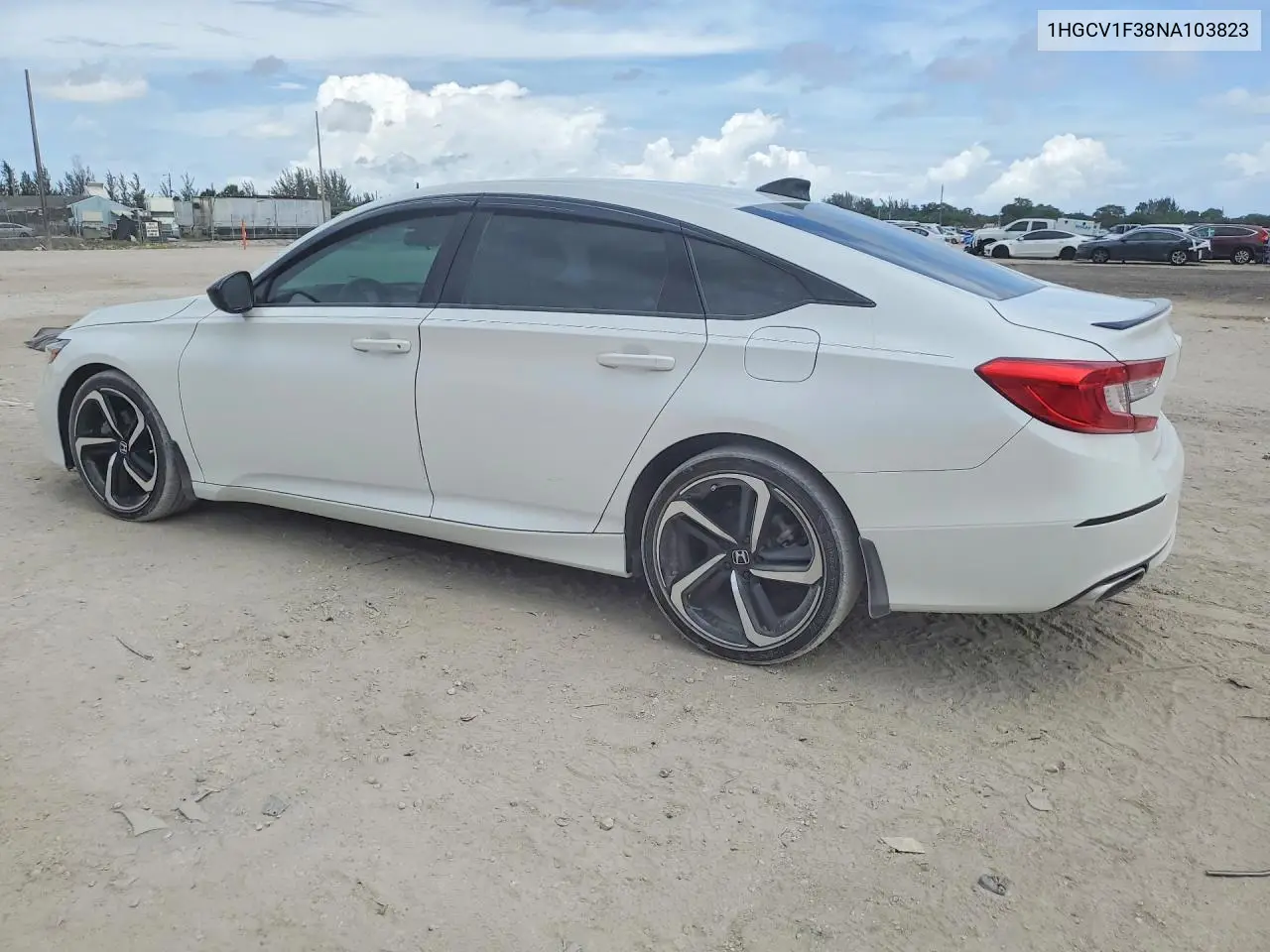 1HGCV1F38NA103823 2022 Honda Accord Sport
