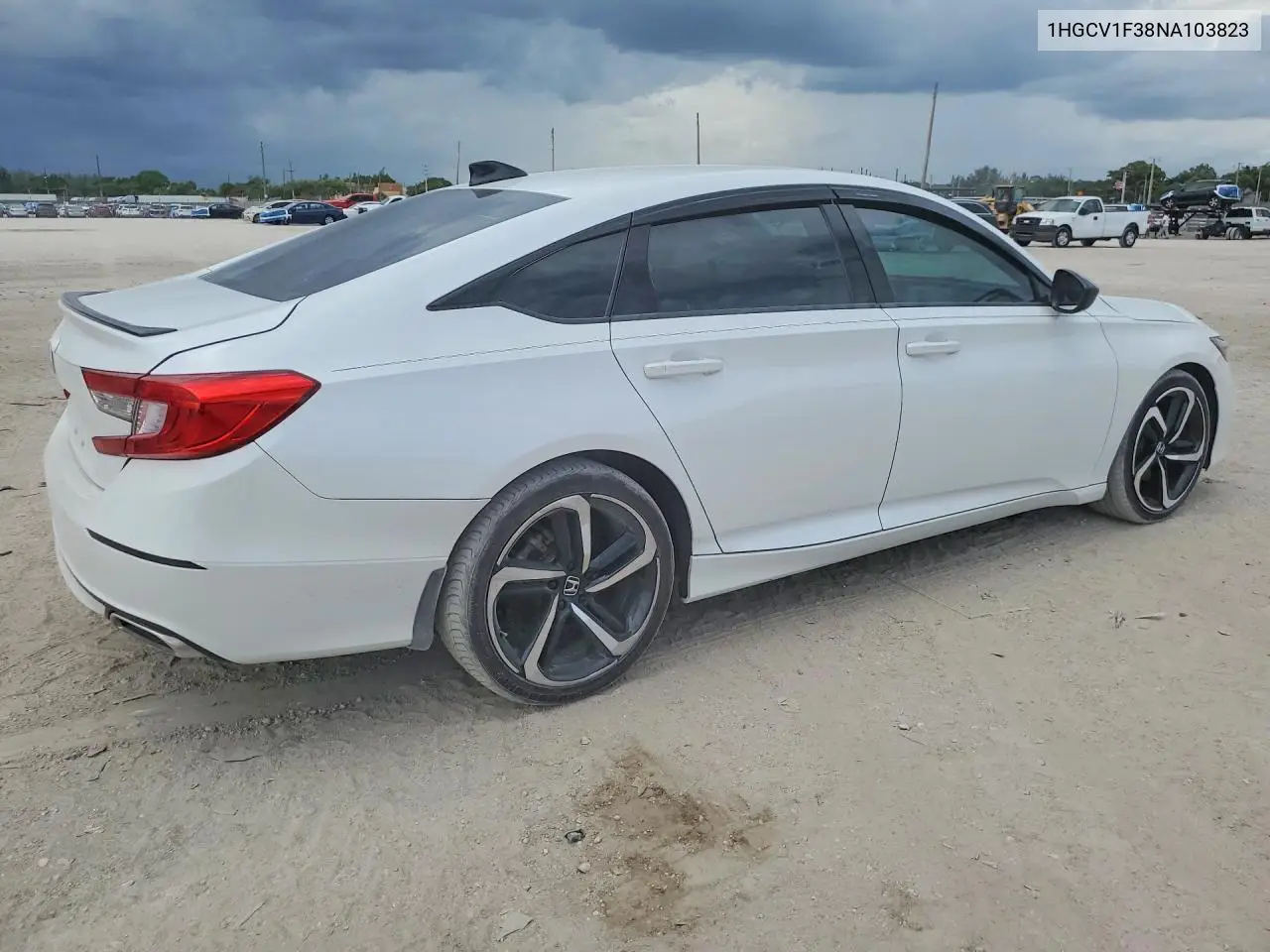 1HGCV1F38NA103823 2022 Honda Accord Sport