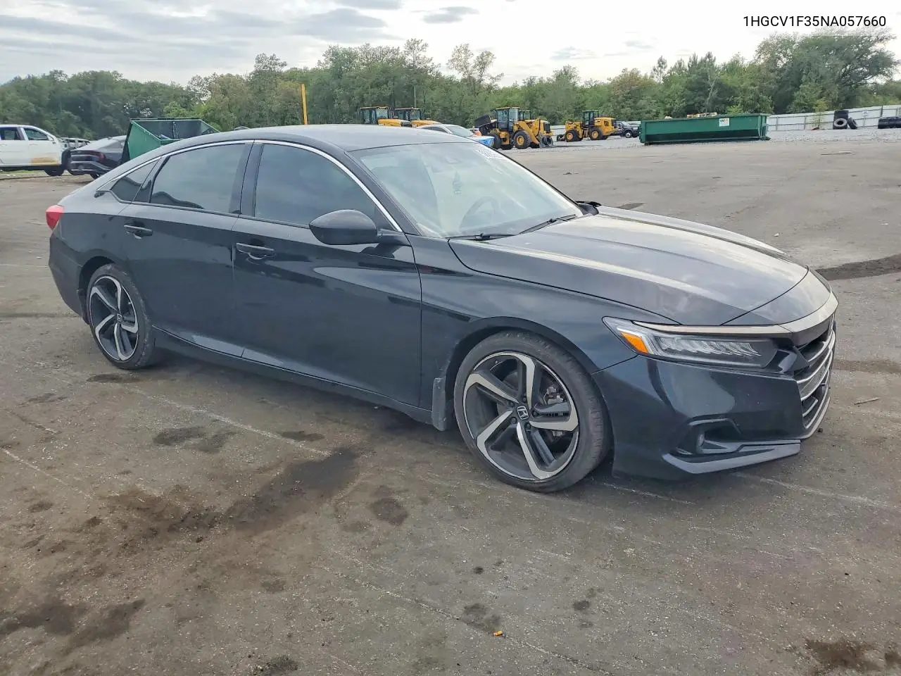 2022 Honda Accord Sport VIN: 1HGCV1F35NA057660 Lot: 56389826
