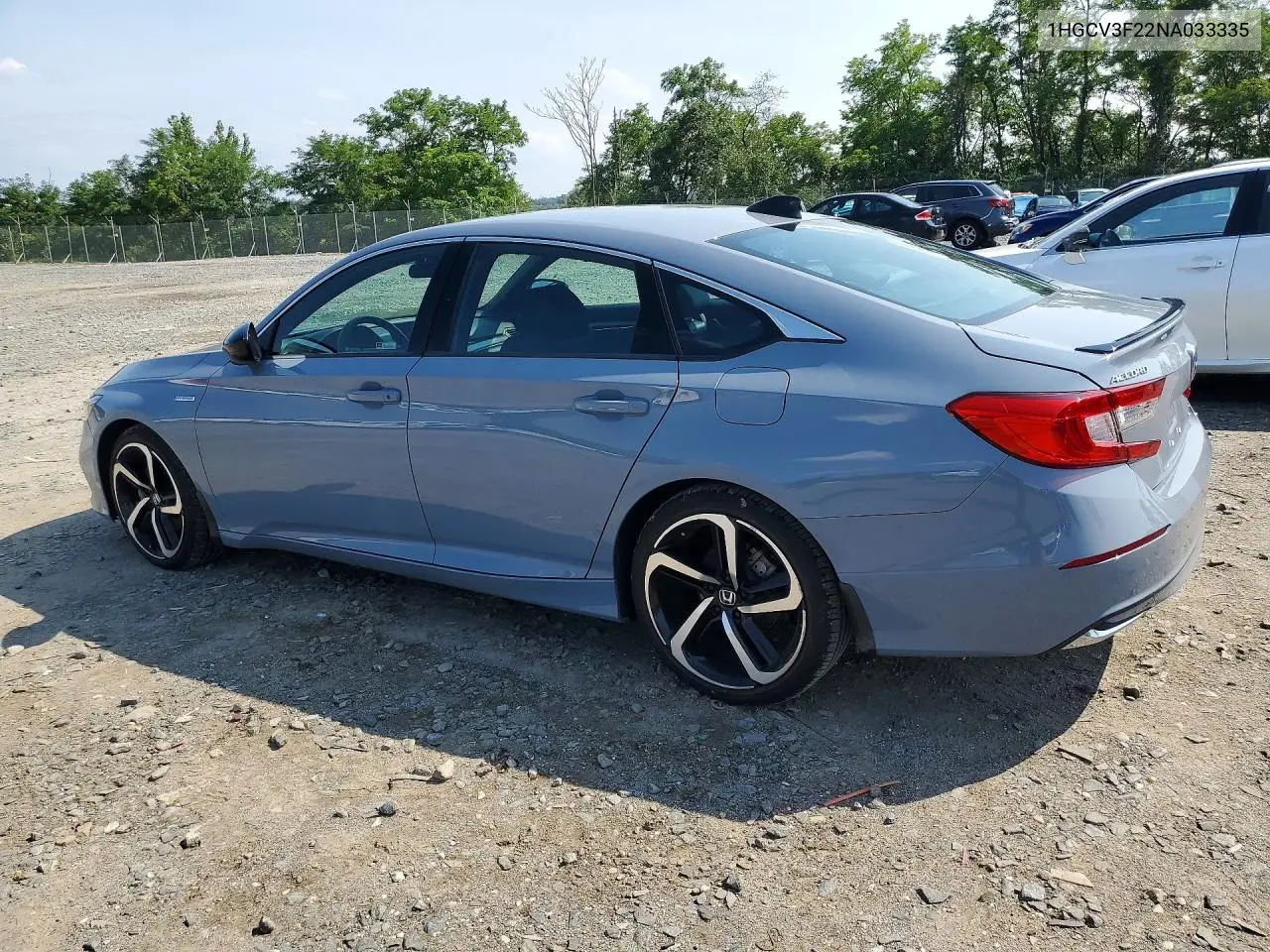 1HGCV3F22NA033335 2022 Honda Accord Hybrid Sport