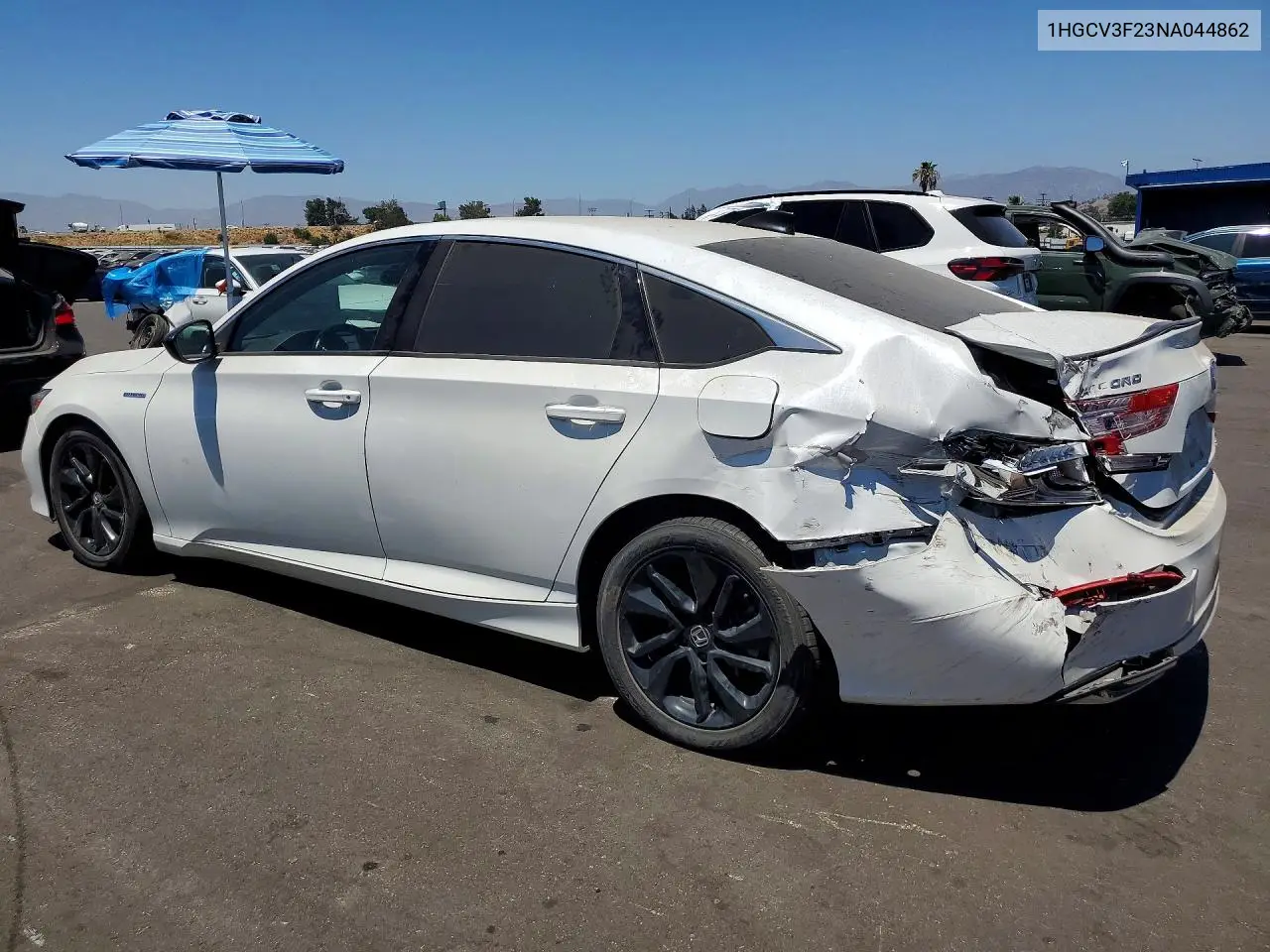 2022 Honda Accord Hybrid Sport VIN: 1HGCV3F23NA044862 Lot: 60604086