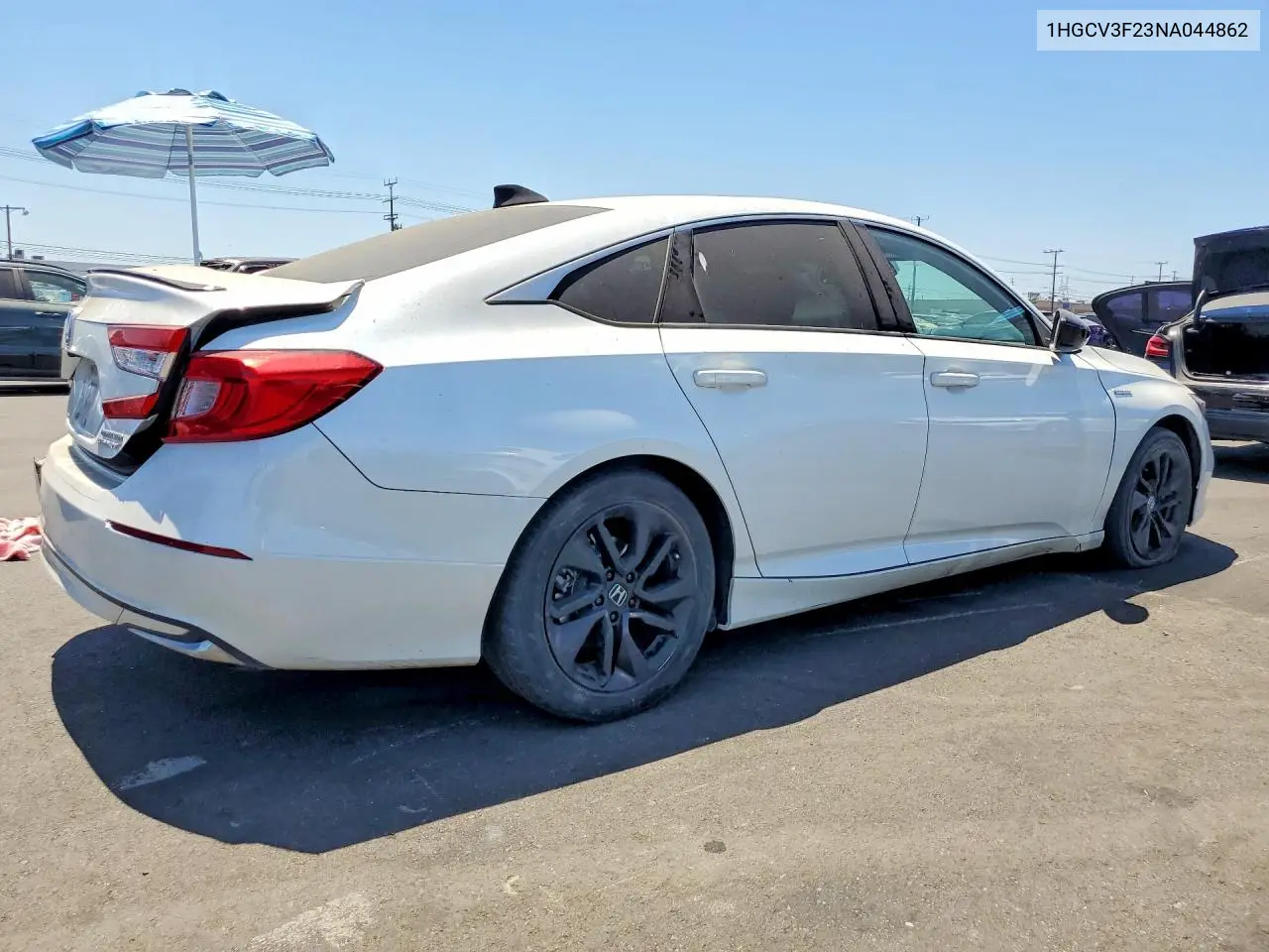 2022 Honda Accord Hybrid Sport VIN: 1HGCV3F23NA044862 Lot: 60604086
