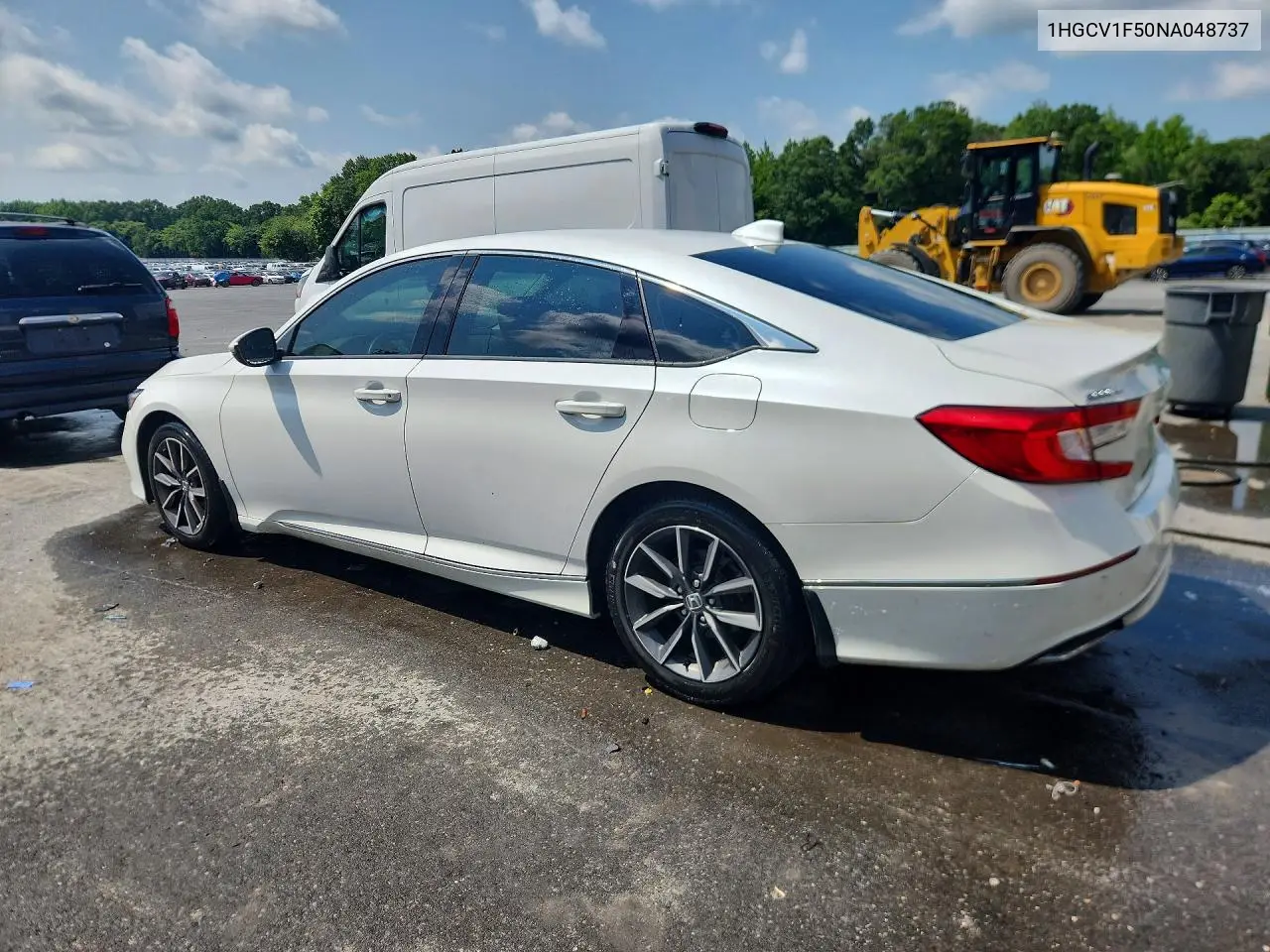 2022 Honda Accord Exl VIN: 1HGCV1F50NA048737 Lot: 61310126
