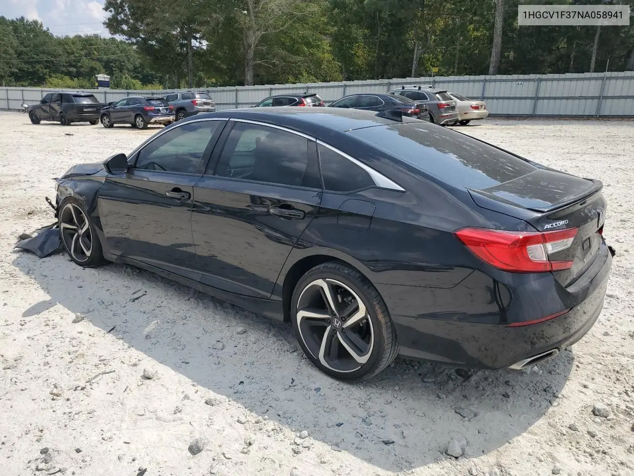 1HGCV1F37NA058941 2022 Honda Accord Sport