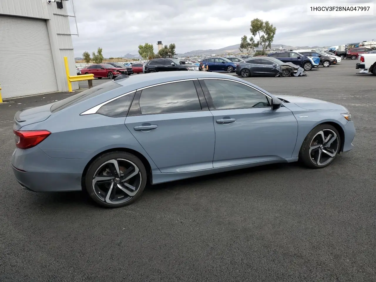 1HGCV3F28NA047997 2022 Honda Accord Hybrid Sport
