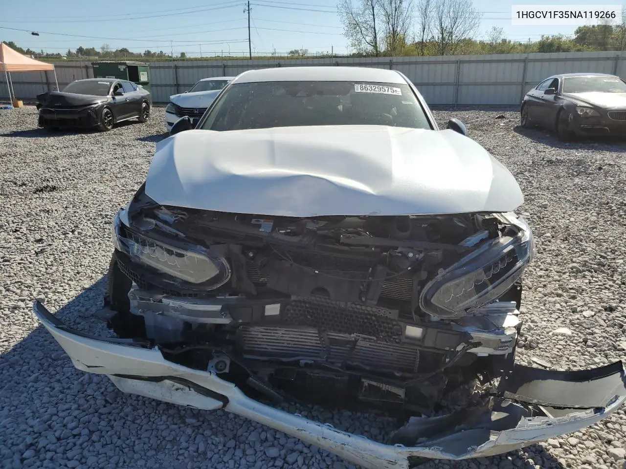 1HGCV1F35NA119266 2022 Honda Accord Sport