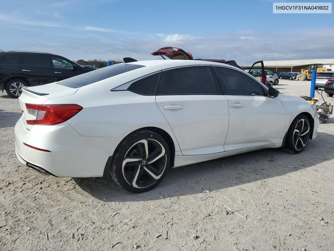 1HGCV1F31NA049832 2022 Honda Accord Sport