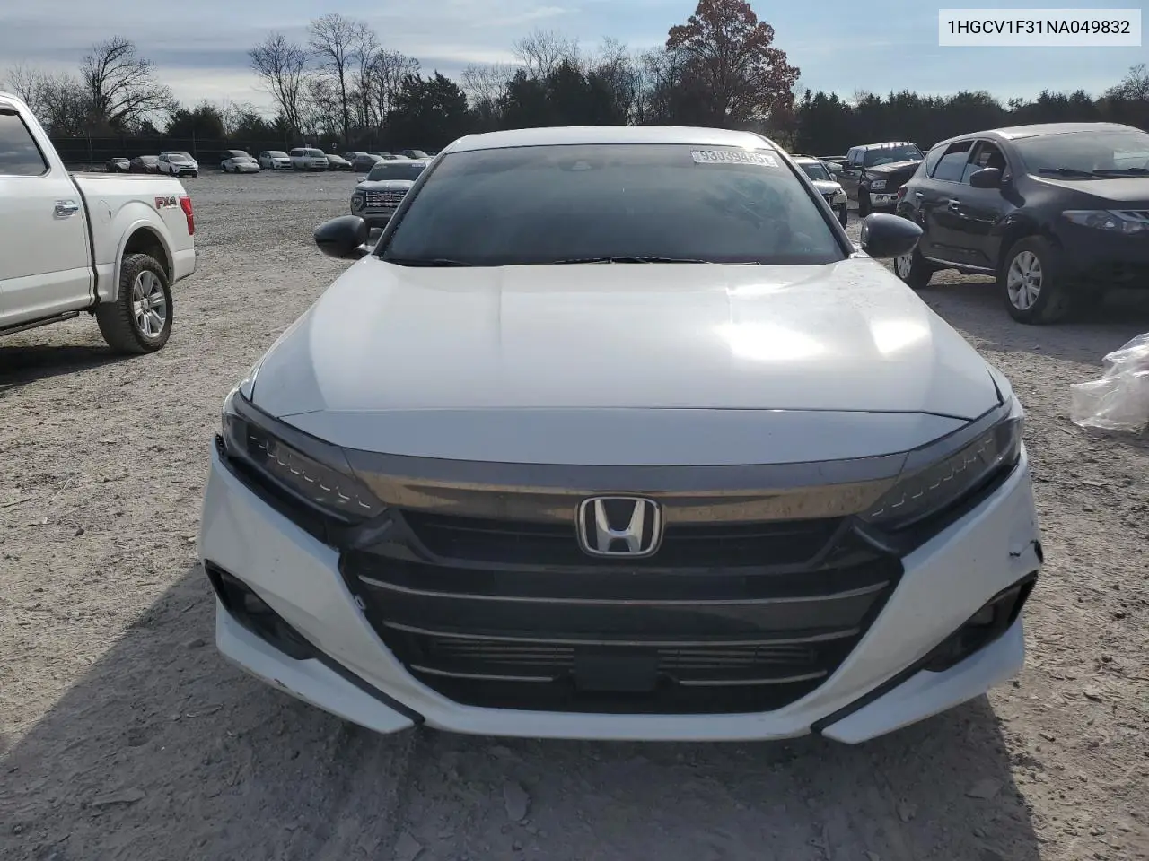 1HGCV1F31NA049832 2022 Honda Accord Sport