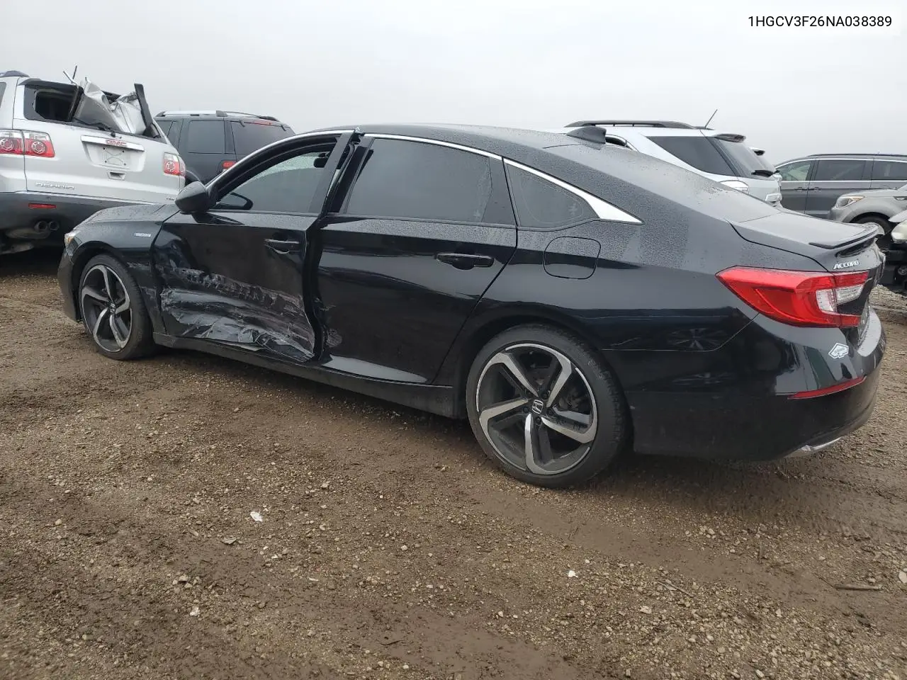 1HGCV3F26NA038389 2022 Honda Accord Hybrid Sport