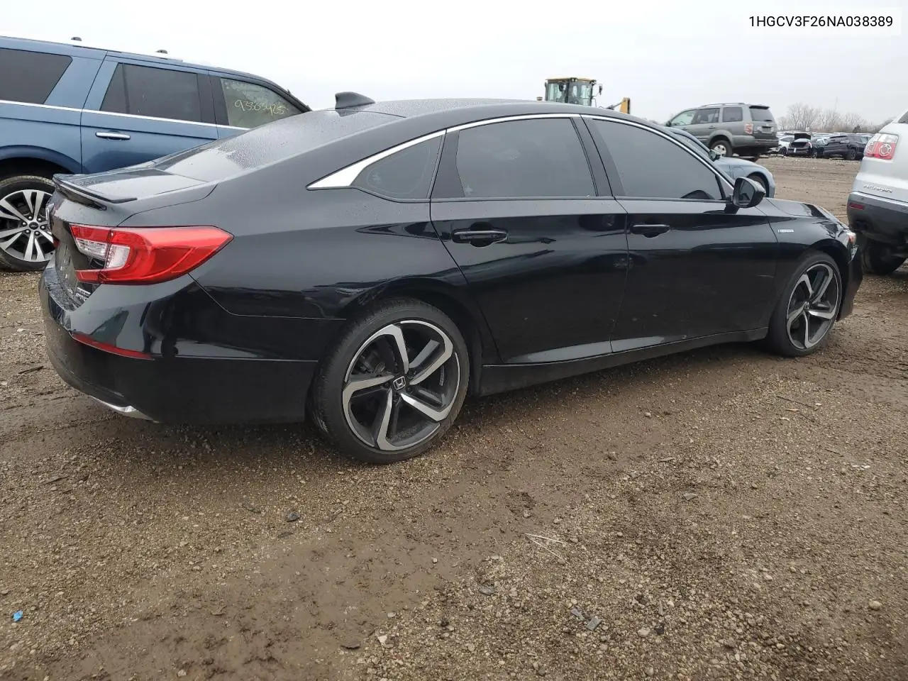1HGCV3F26NA038389 2022 Honda Accord Hybrid Sport