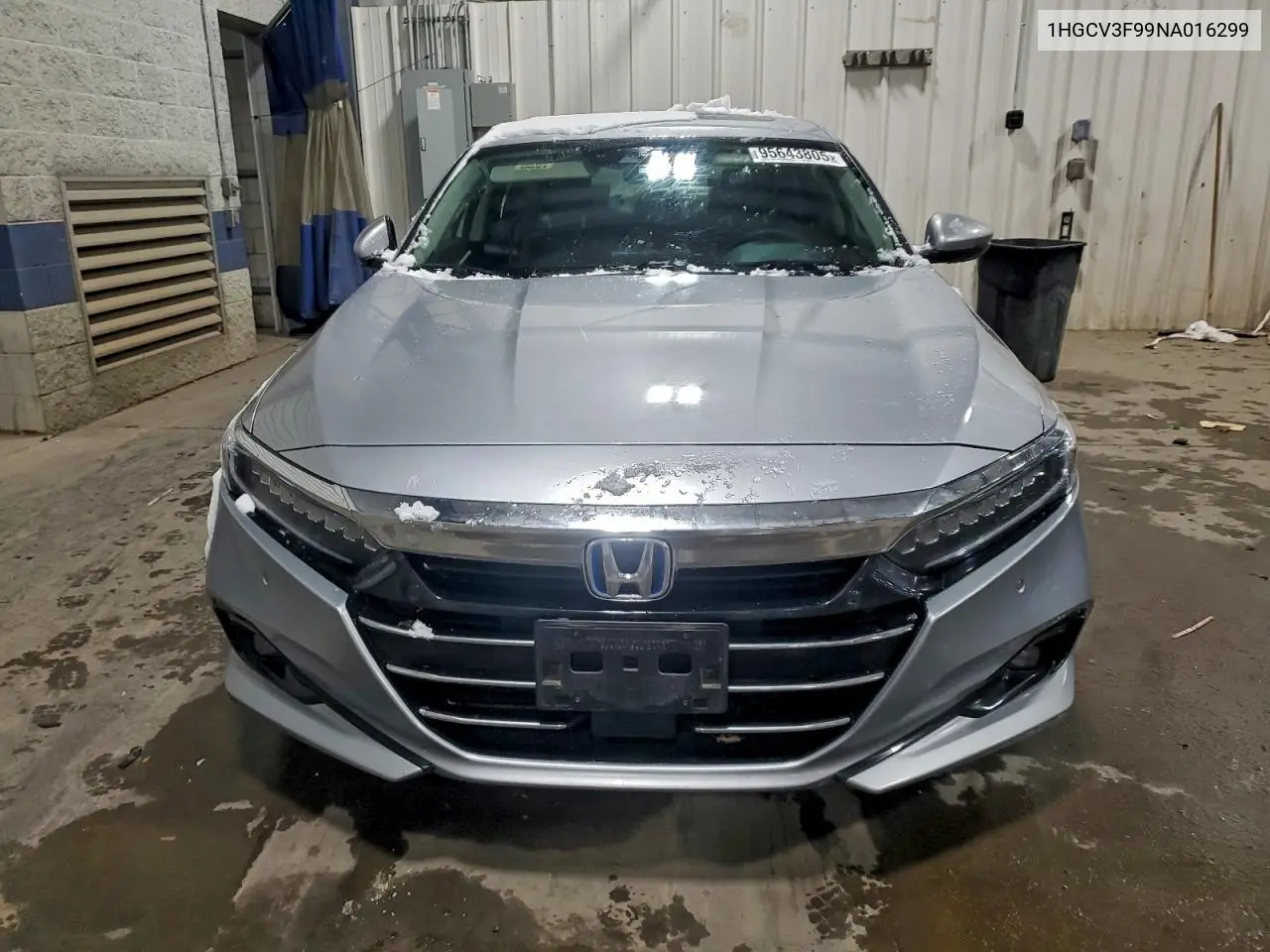 1HGCV3F99NA016299 2022 Honda Accord Touring Hybrid