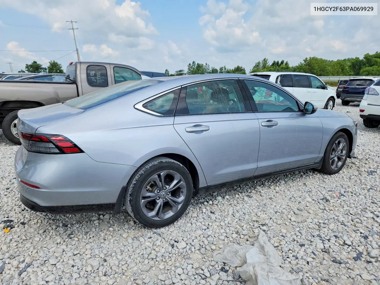 1HGCY2F63PA069929 2023 Honda Accord Hybrid Exl
