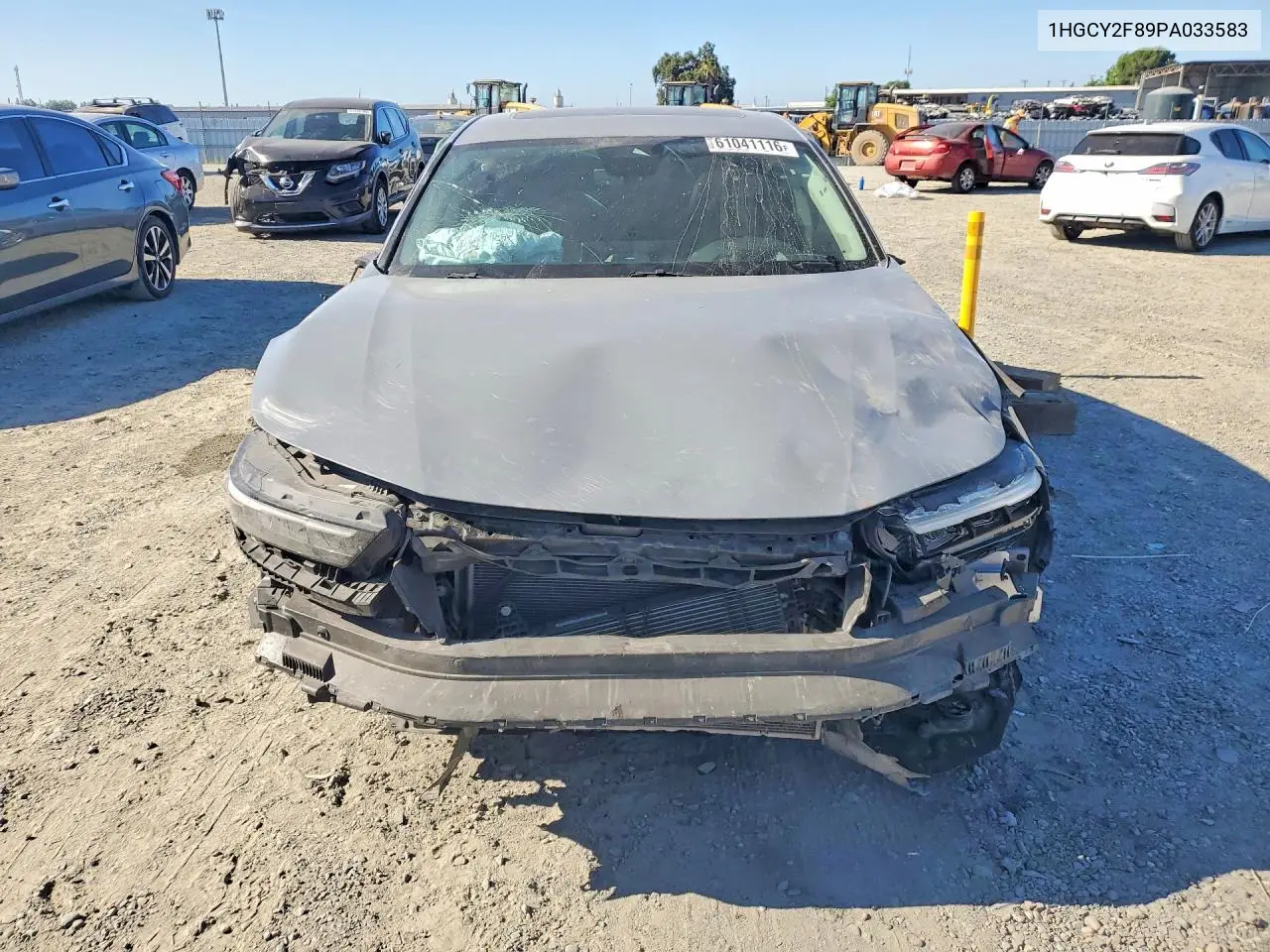2023 Honda Accord Touring VIN: 1HGCY2F89PA033583 Lot: 61041116