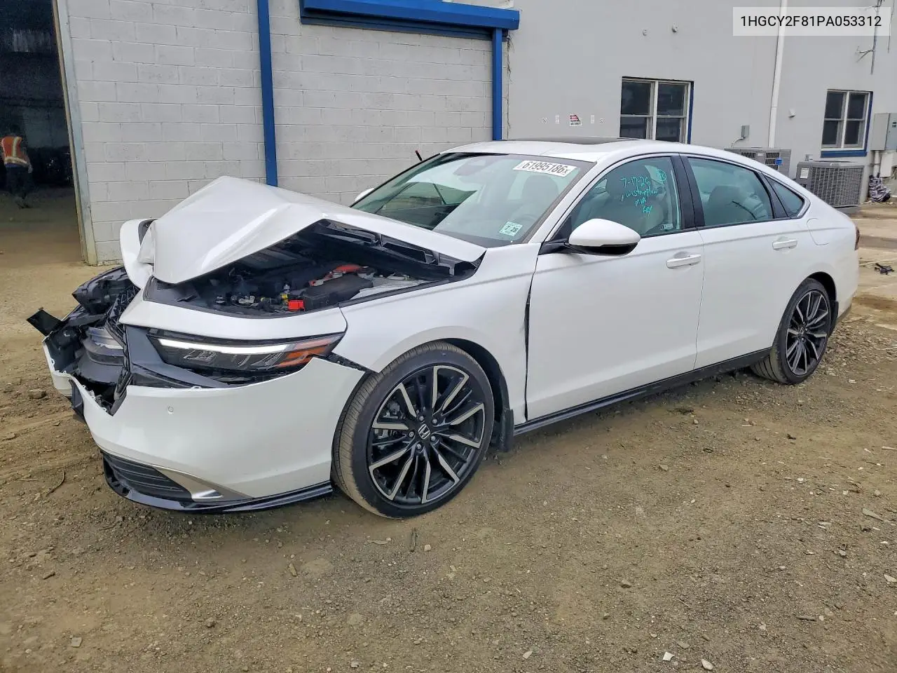 2023 Honda Accord Touring Hybrid VIN: 1HGCY2F81PA053312 Lot: 61995186