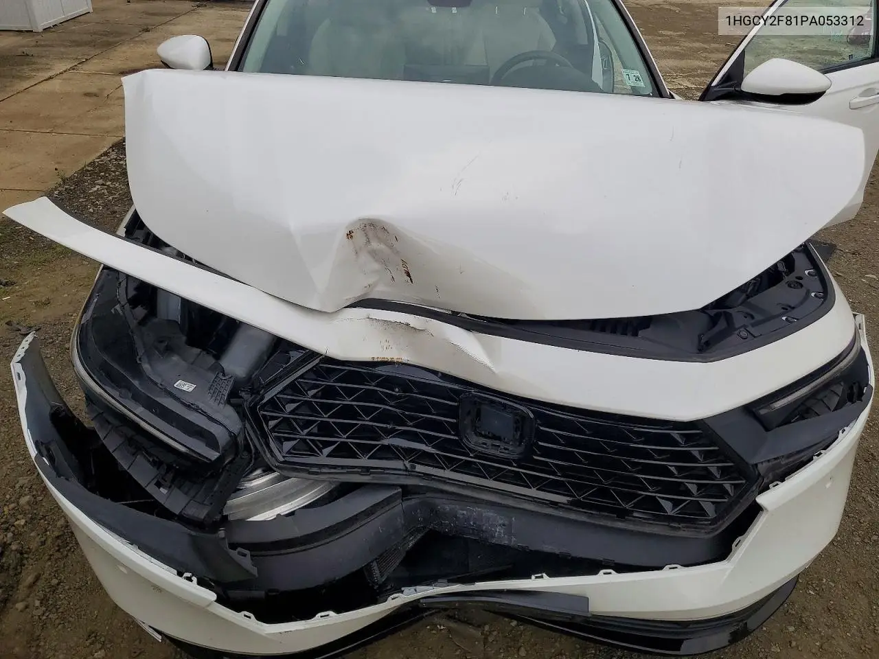 2023 Honda Accord Touring Hybrid VIN: 1HGCY2F81PA053312 Lot: 61995186
