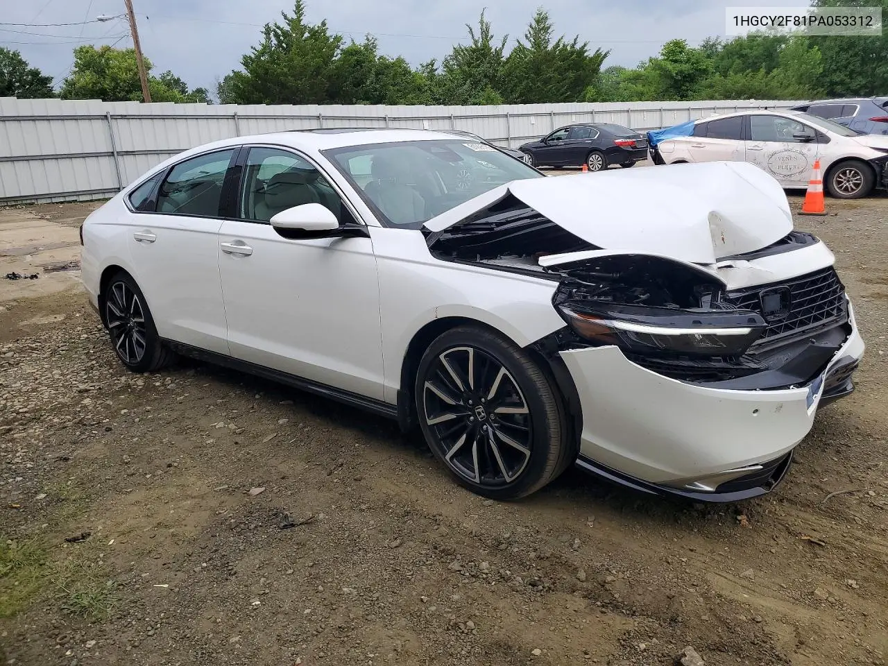 2023 Honda Accord Touring Hybrid VIN: 1HGCY2F81PA053312 Lot: 61995186