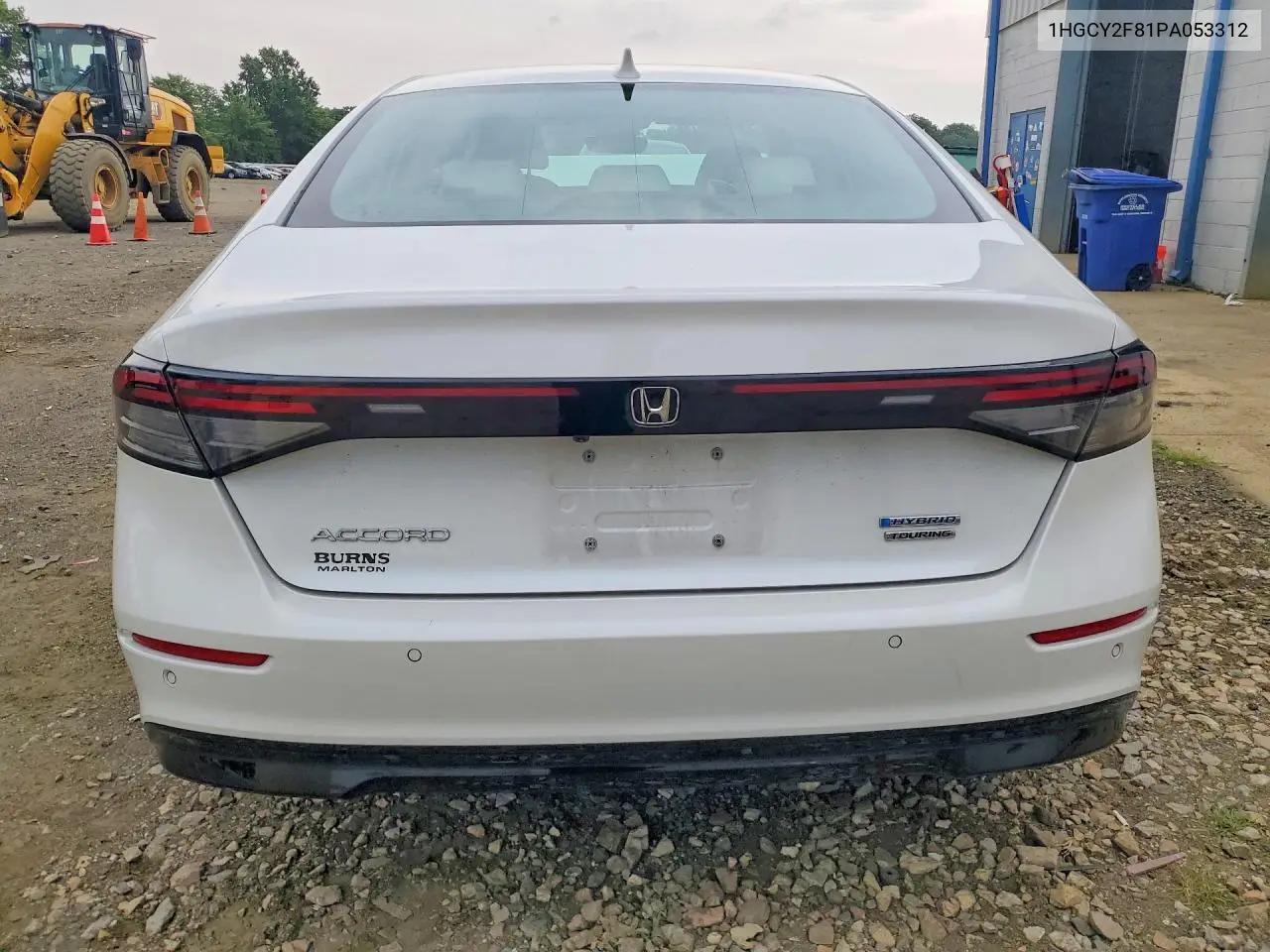 2023 Honda Accord Touring Hybrid VIN: 1HGCY2F81PA053312 Lot: 61995186